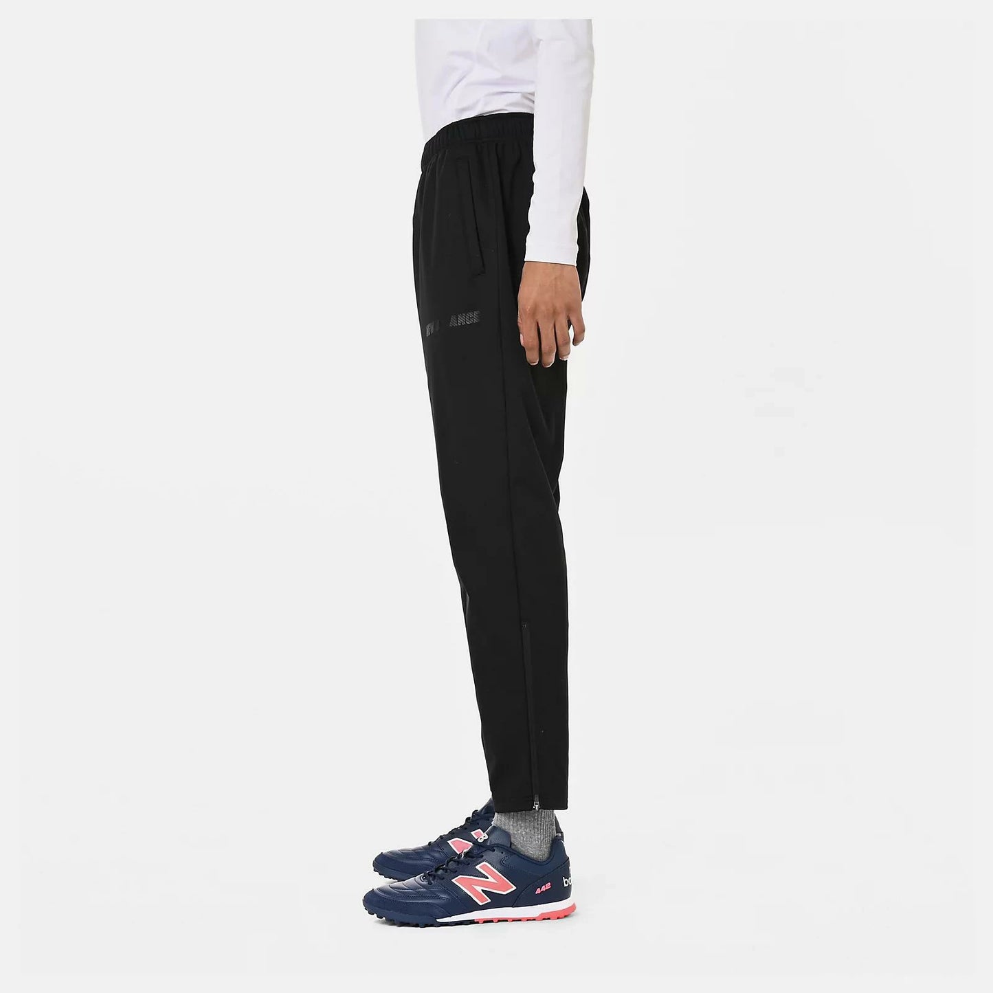 ニューバランス NEW BALANCE Black Out Stretch Bonding Pants ブラックアウト ストレッチ ボンディング パンツ 防風 撥水 裏起毛 トレーニング スポーツ メンズ AMT55268 amp55268-bk