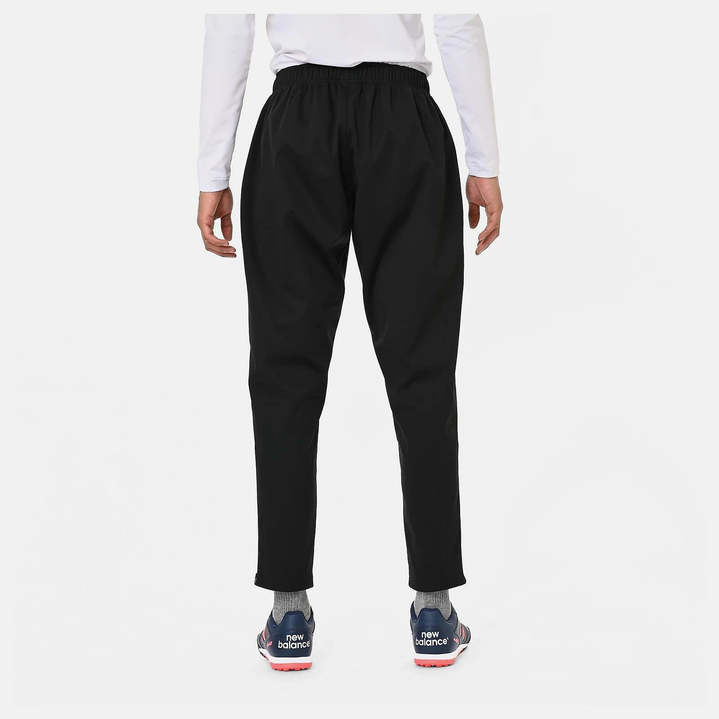 ニューバランス NEW BALANCE Black Out Stretch Bonding Pants ブラックアウト ストレッチ ボンディング パンツ 防風 撥水 裏起毛 トレーニング スポーツ メンズ AMT55268 amp55268-bk