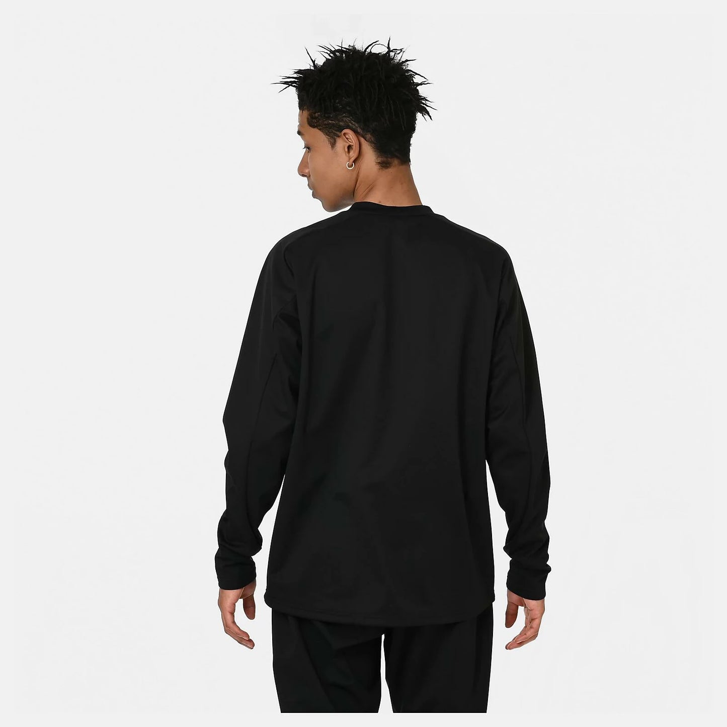 ニューバランス NEW BALANCE Black Out Stretch Bonding Top ブラックアウト ストレッチ ボンディング トップ 防風 撥水 裏起毛 トレーニング スポーツ メンズ AMP55267 amt55267-bk