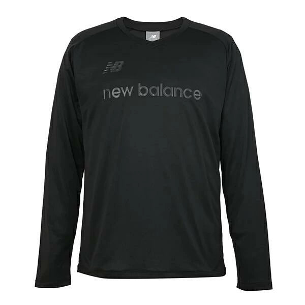 ニューバランス NEW BALANCE 長袖シャツ メンズ ブラック ロングスリーブ 吸汗速乾 NB Dry トレーニング カジュアル スポーツ ウェア AMT55271-BK amt55271-bk
