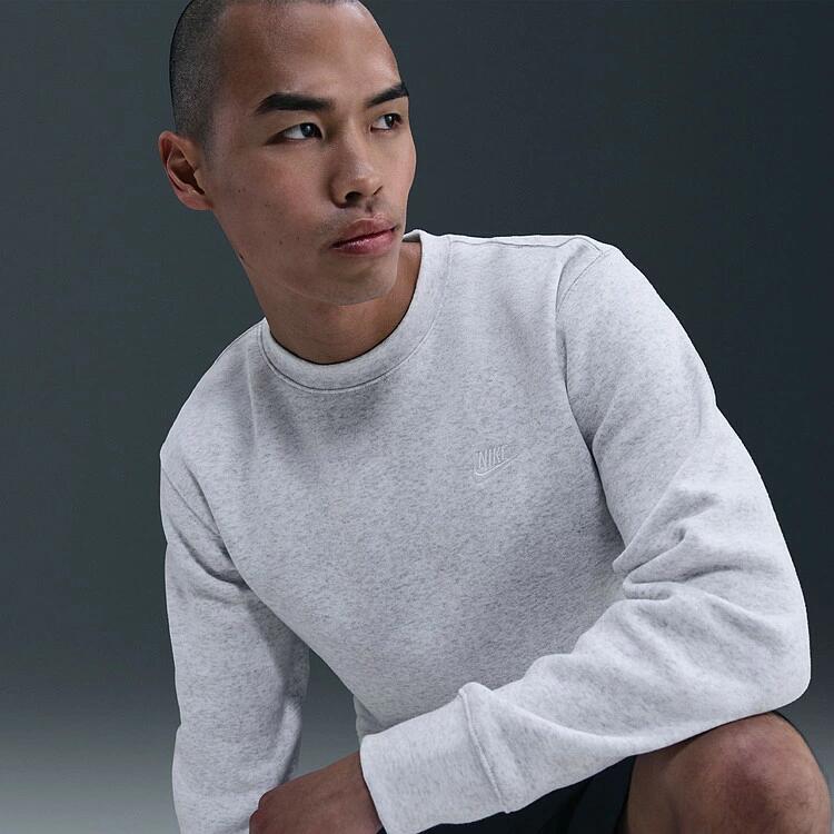 ナイキ NIKE クラブ BB クルー L/S トップ FN3887-051 メンズ スウェット トレーナー 長袖 クルーネック フリース カジュアル スポーツウェア fn3887-051