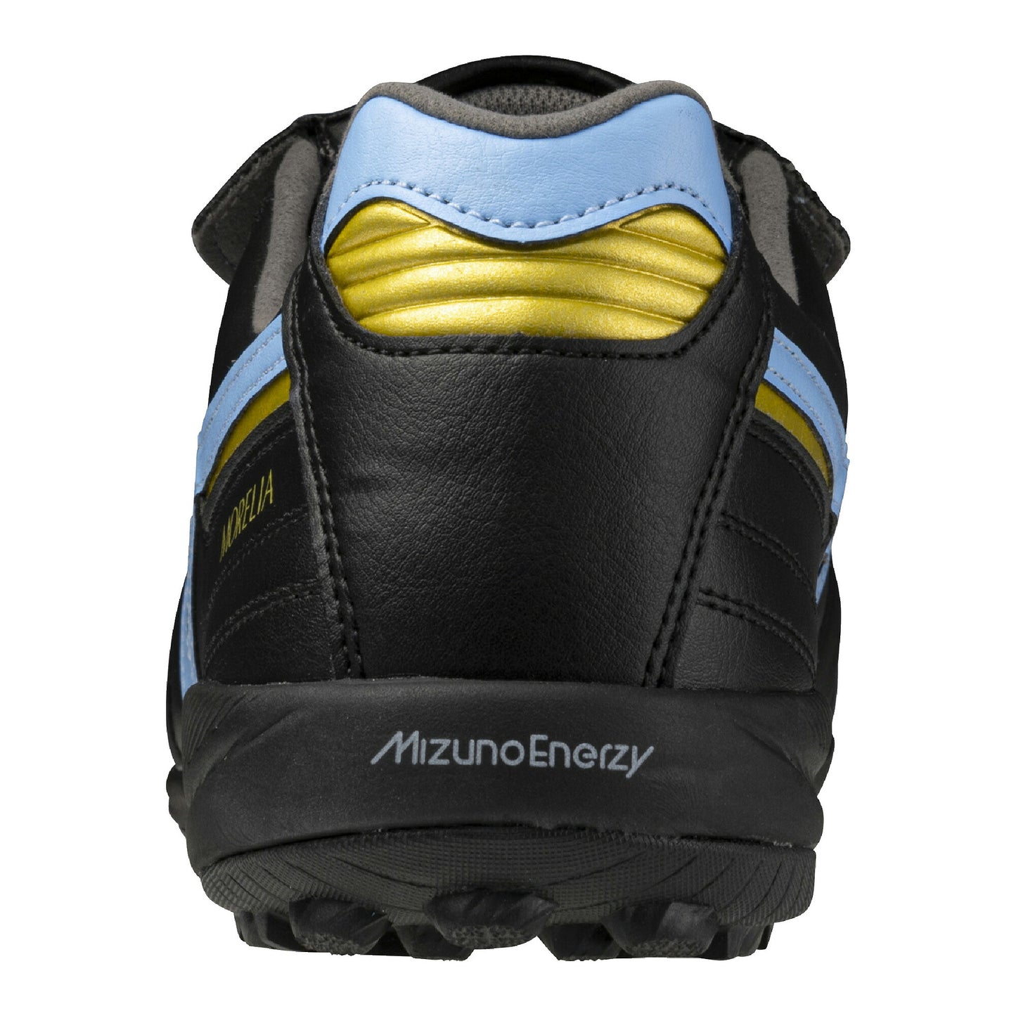 MIZUNOミズノモレリアサラELITETFBANDIERAPACK人工皮革天然皮革フットサルシューズブラック×サックスQ1GB2550142E相当高反発インソールq1gb255014