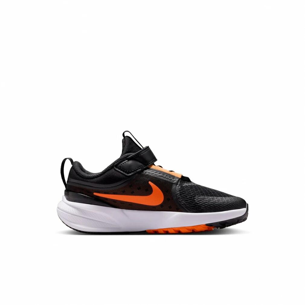 ナイキ スターランナー 5 PS ジュニア キッズ スニーカー ブラック オレンジ NIKE STAR RUNNER 5 PS 子供靴 運動靴 HF7005-006 hf7005-006