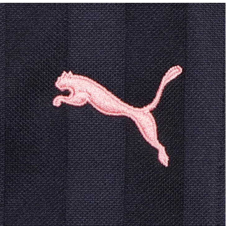 プーマ PUMA メンズ トレーニング シャドウ ストライプ ニット パンツ 527755 71 New Navy-Geranium Pink シャドウキャットストライプ ジャージ ボトムス レトロ セットアップ対応 527755-71