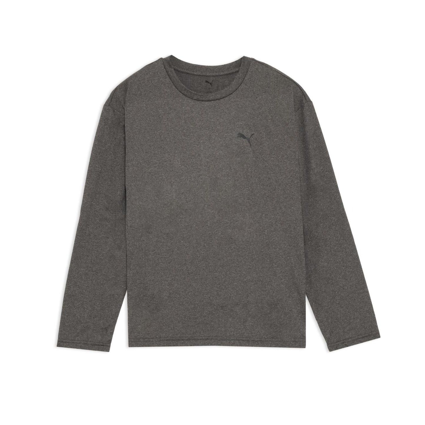 プーマ PUMA メンズ トレーニング TAD 長袖 Tシャツ 524909 吸水速乾 クルーネック ロンT スポーツウェア ランニング ジム トレーニングウェア (06)Puma Navy Heather (07)Dark Gray Heather (87)Warm White 528019