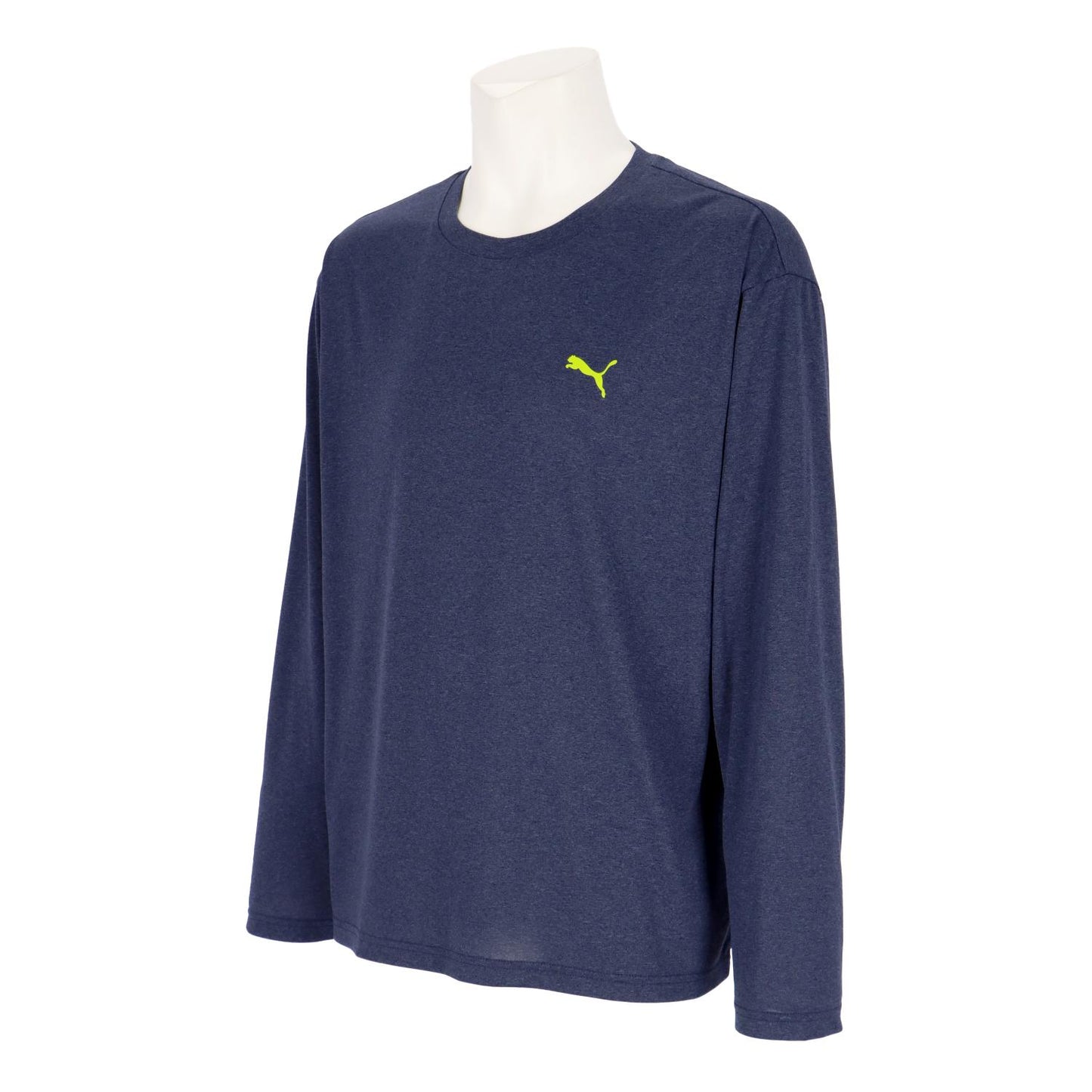 プーマ PUMA メンズ トレーニング TAD 長袖 Tシャツ 524909 吸水速乾 クルーネック ロンT スポーツウェア ランニング ジム トレーニングウェア (06)Puma Navy Heather (07)Dark Gray Heather (87)Warm White 528019
