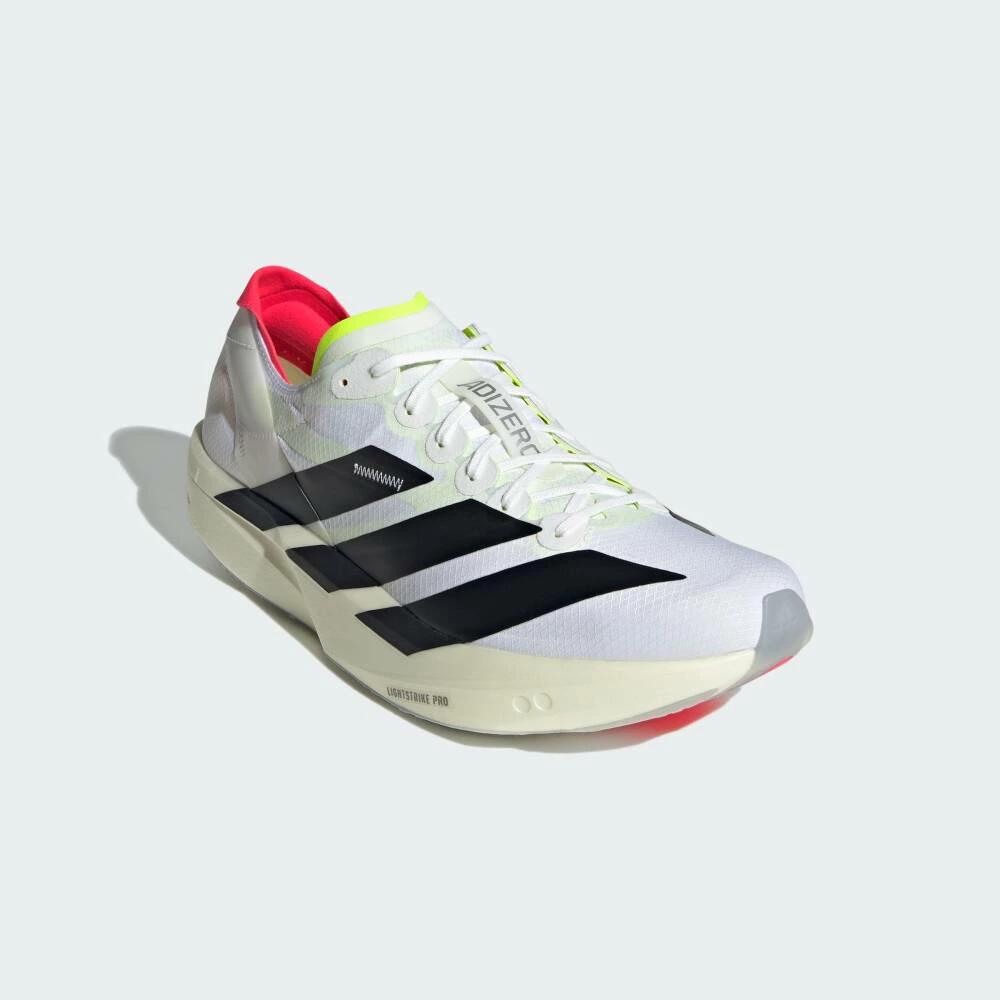 アディダス adidas ランニングシューズ メンズ アディゼロ タクミ セン 11 ADIZERO TAKUMI SEN 11 JH8659 ホワイト 駅伝 レーシング 軽量 反発 ENERGYRODS 2.0 LIGHTSTRIKE PRO jh8659