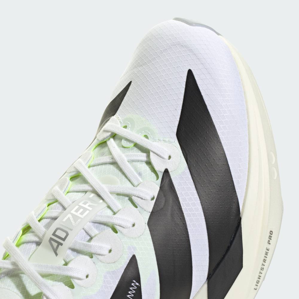アディダス adidas ランニングシューズ メンズ アディゼロ タクミ セン 11 ADIZERO TAKUMI SEN 11 JH8659 ホワイト 駅伝 レーシング 軽量 反発 ENERGYRODS 2.0 LIGHTSTRIKE PRO jh8659