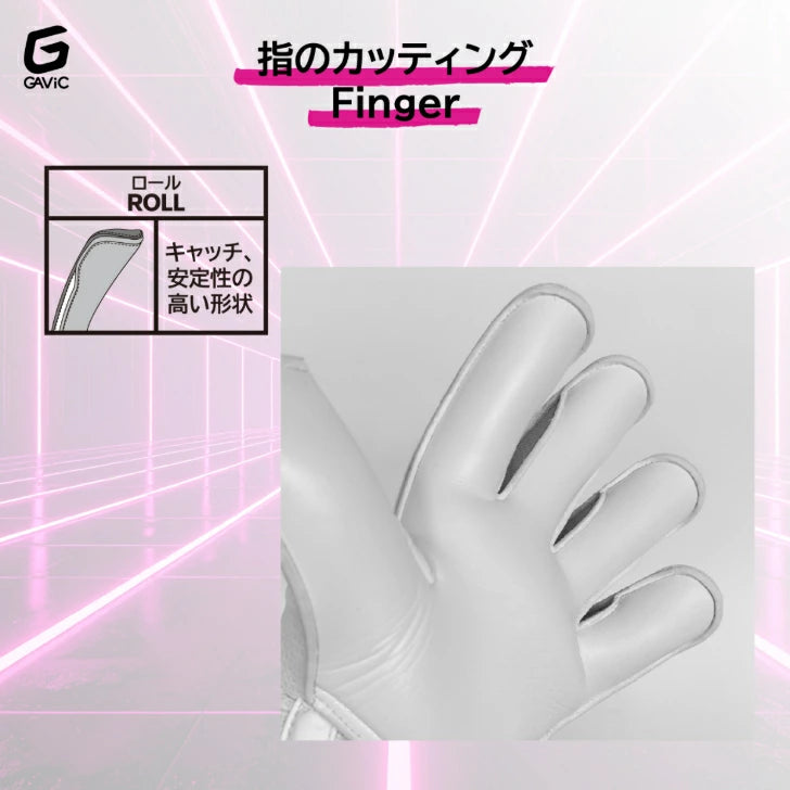 ガビック GAViC マトゥー ロール プロ GC3017 ブラック×ピンク GKグローブ サッカー ゴールキーパーグローブ ロールカット プロモデル 吸着グリップ ジャパンフィット gc3017-blkpnk