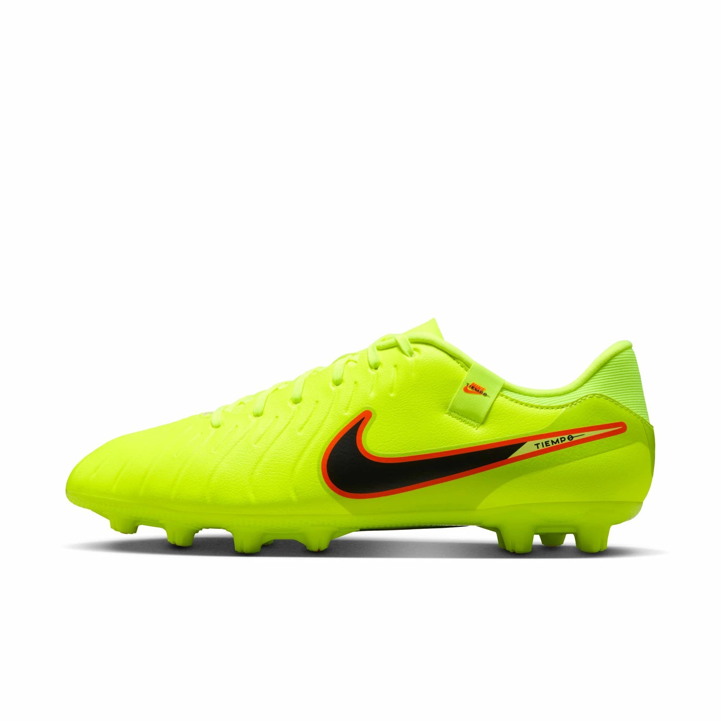 ナイキ NIKE ティエンポ レジェンド 10 アカデミー HG DV4339-701 サッカースパイク 大人用 メンズ 土グラウンド MAX VOLTAGE PACK ボルト×ブラック 軽量 フィット 柔軟 dv4339-701