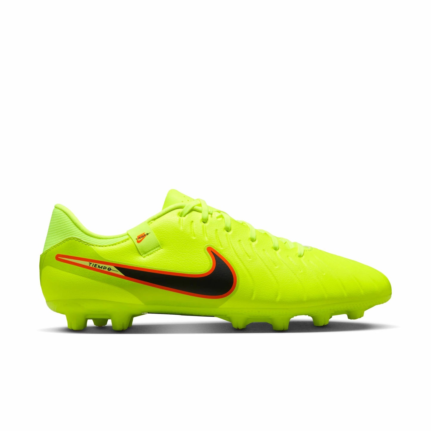 ナイキ NIKE ティエンポ レジェンド 10 アカデミー HG DV4339-701 サッカースパイク 大人用 メンズ 土グラウンド MAX VOLTAGE PACK ボルト×ブラック 軽量 フィット 柔軟 dv4339-701