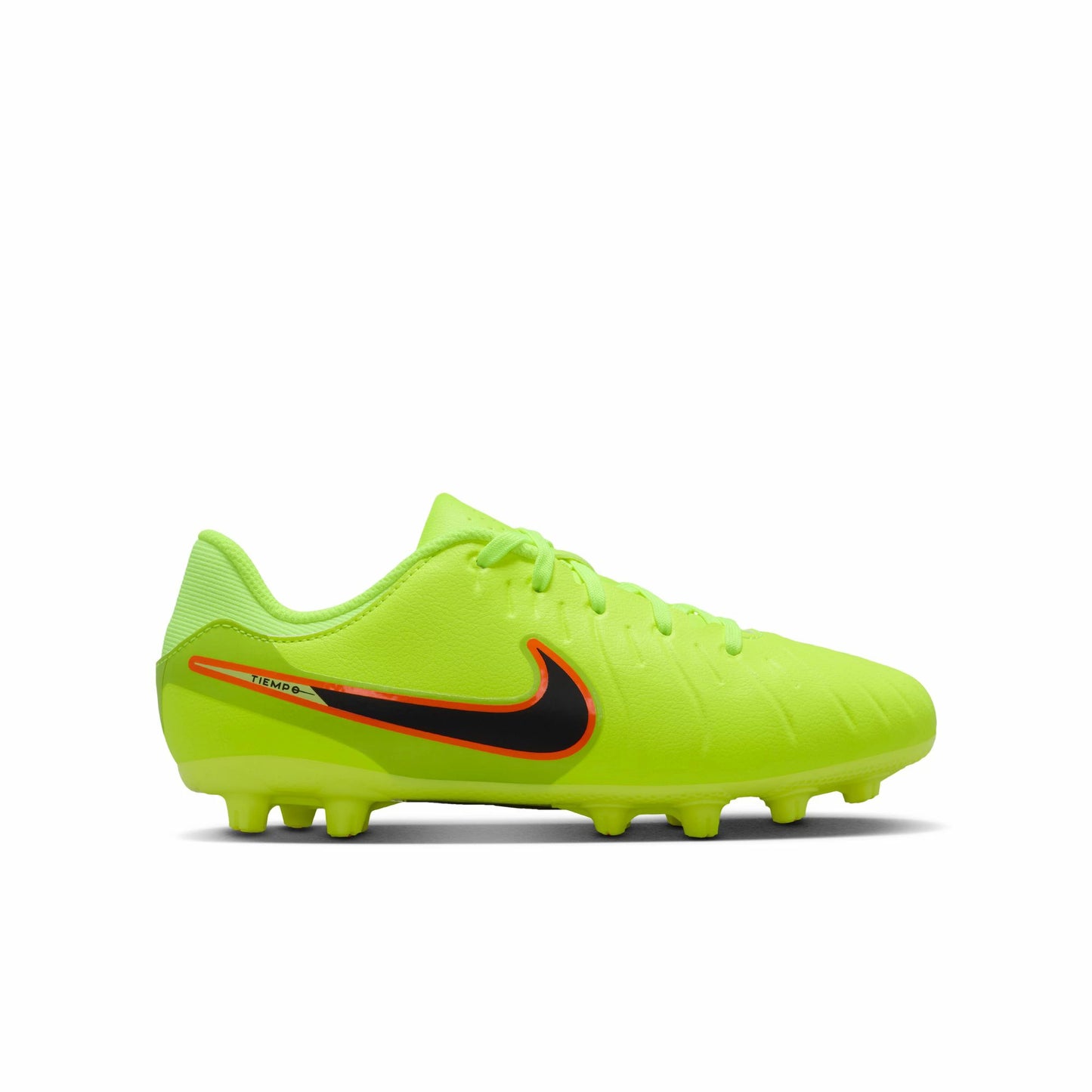 ナイキ NIKE ジュニア ティエンポ レジェンド 10 アカデミー HG DV4349-701 MAX VOLTAGE PACK サッカースパイク キッズ Jr 子供用 土グラウンド ボルト×ブラック 軽量 フィット dv4349-701