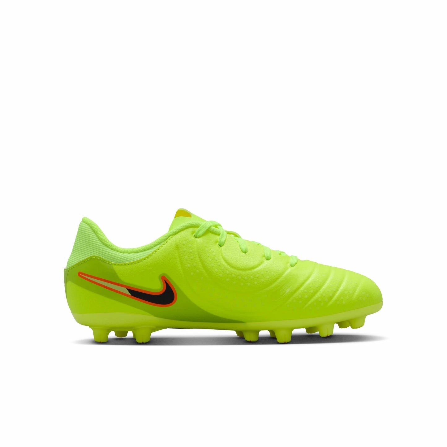 ナイキ NIKE ジュニア ティエンポ レジェンド 10 アカデミー HG DV4349-701 MAX VOLTAGE PACK サッカースパイク キッズ Jr 子供用 土グラウンド ボルト×ブラック 軽量 フィット dv4349-701