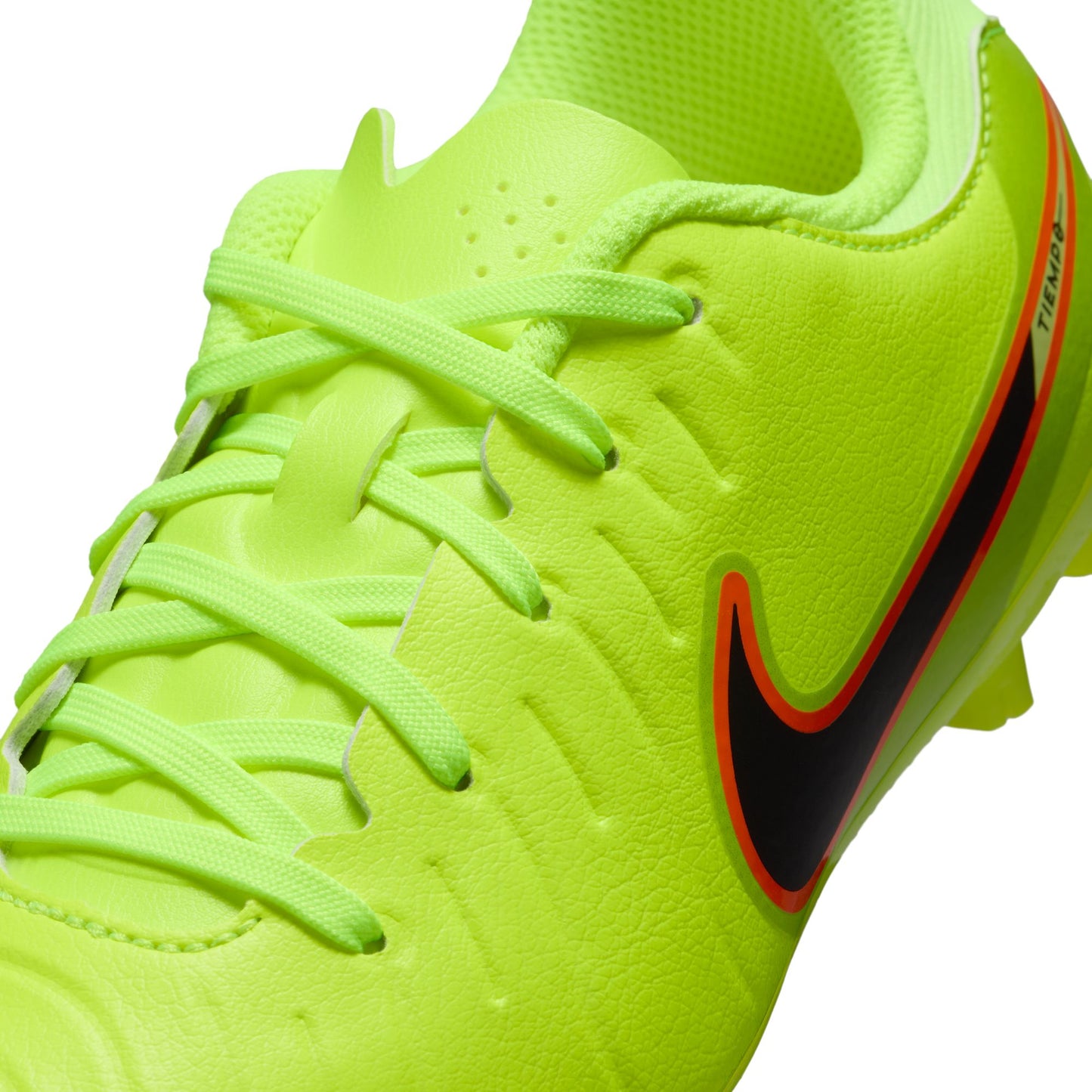 ナイキ NIKE ジュニア ティエンポ レジェンド 10 アカデミー HG DV4349-701 MAX VOLTAGE PACK サッカースパイク キッズ Jr 子供用 土グラウンド ボルト×ブラック 軽量 フィット dv4349-701