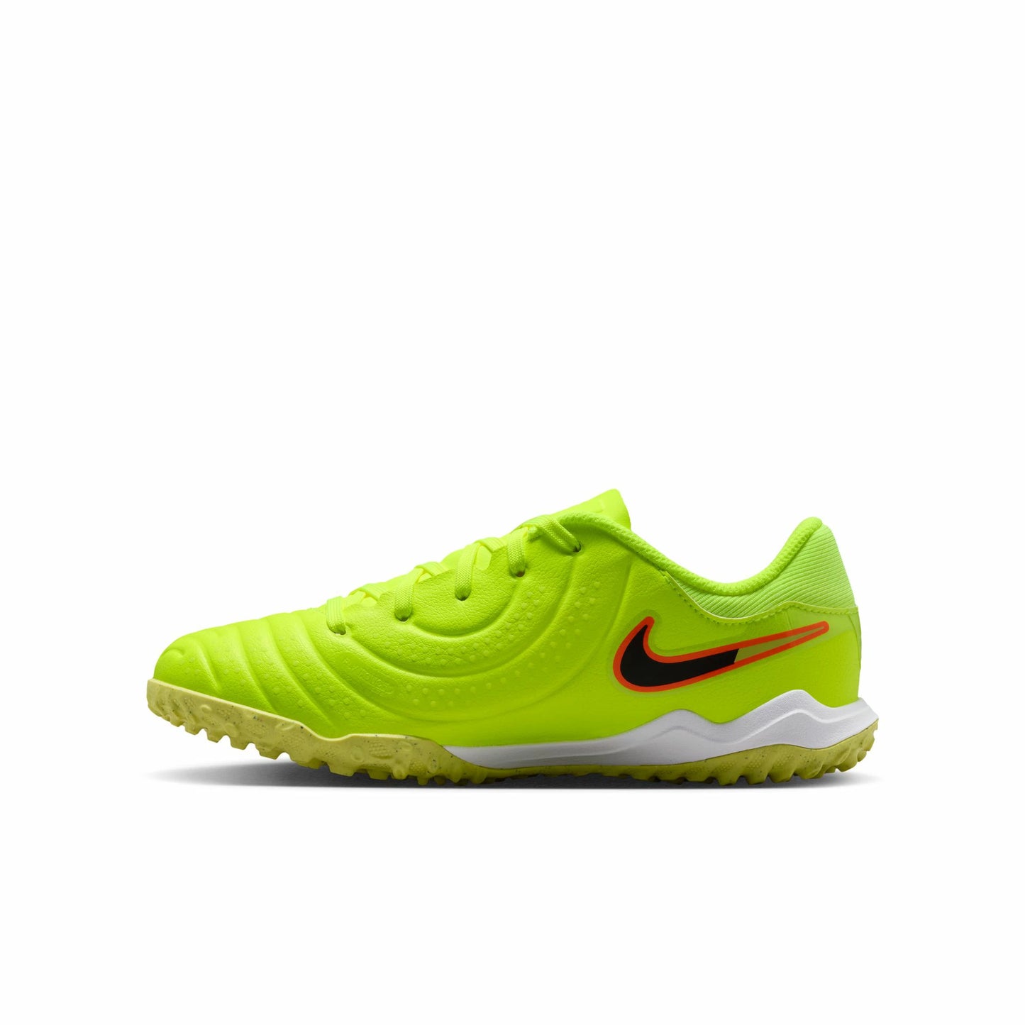 ナイキ NIKE ジュニア ティエンポ レジェンド 10 アカデミー TF DV4351-701 MAX VOLTAGE PACK サッカー トレーニングシューズ ターフ用 キッズ Jr 子供用 ボルト×ブラック 人工芝 土対応 軽量 フィット dv4351-701