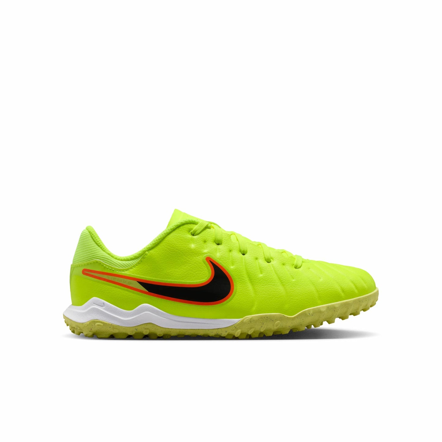 ナイキ NIKE ジュニア ティエンポ レジェンド 10 アカデミー TF DV4351-701 MAX VOLTAGE PACK サッカー トレーニングシューズ ターフ用 キッズ Jr 子供用 ボルト×ブラック 人工芝 土対応 軽量 フィット dv4351-701