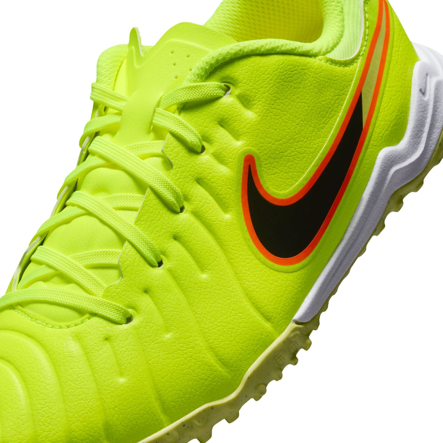 ナイキ NIKE ジュニア ティエンポ レジェンド 10 アカデミー TF DV4351-701 MAX VOLTAGE PACK サッカー トレーニングシューズ ターフ用 キッズ Jr 子供用 ボルト×ブラック 人工芝 土対応 軽量 フィット dv4351-701