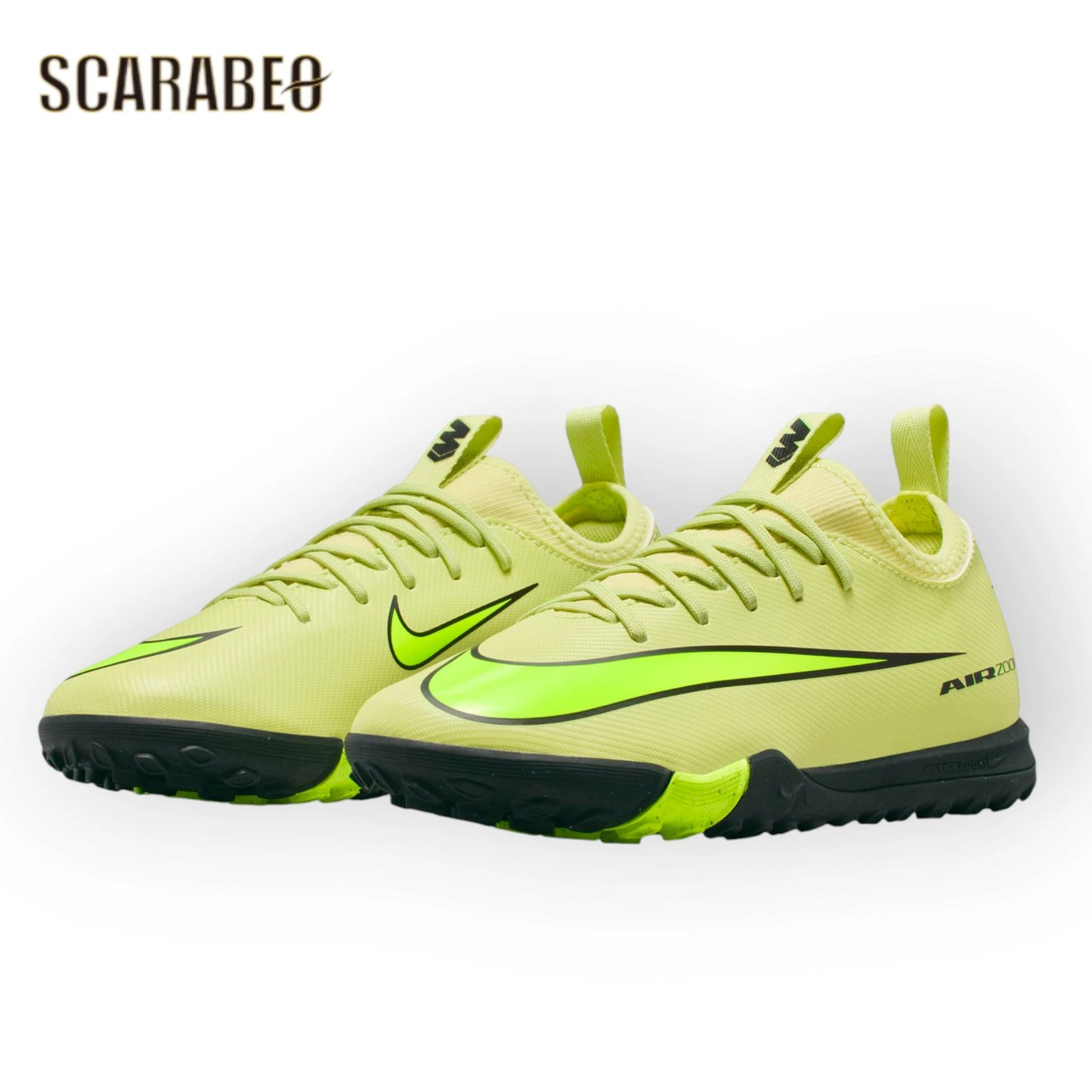 ナイキ NIKE ジュニア ズーム ヴェイパー 16 アカデミー TF FQ8284-300 MAX VOLTAGE PACK サッカー トレーニングシューズ 人工芝・土対応 キッズ Jr 子供用 ライムライト/ボルト/ハイパークリムゾン 軽量 瞬発力 fq8284-300