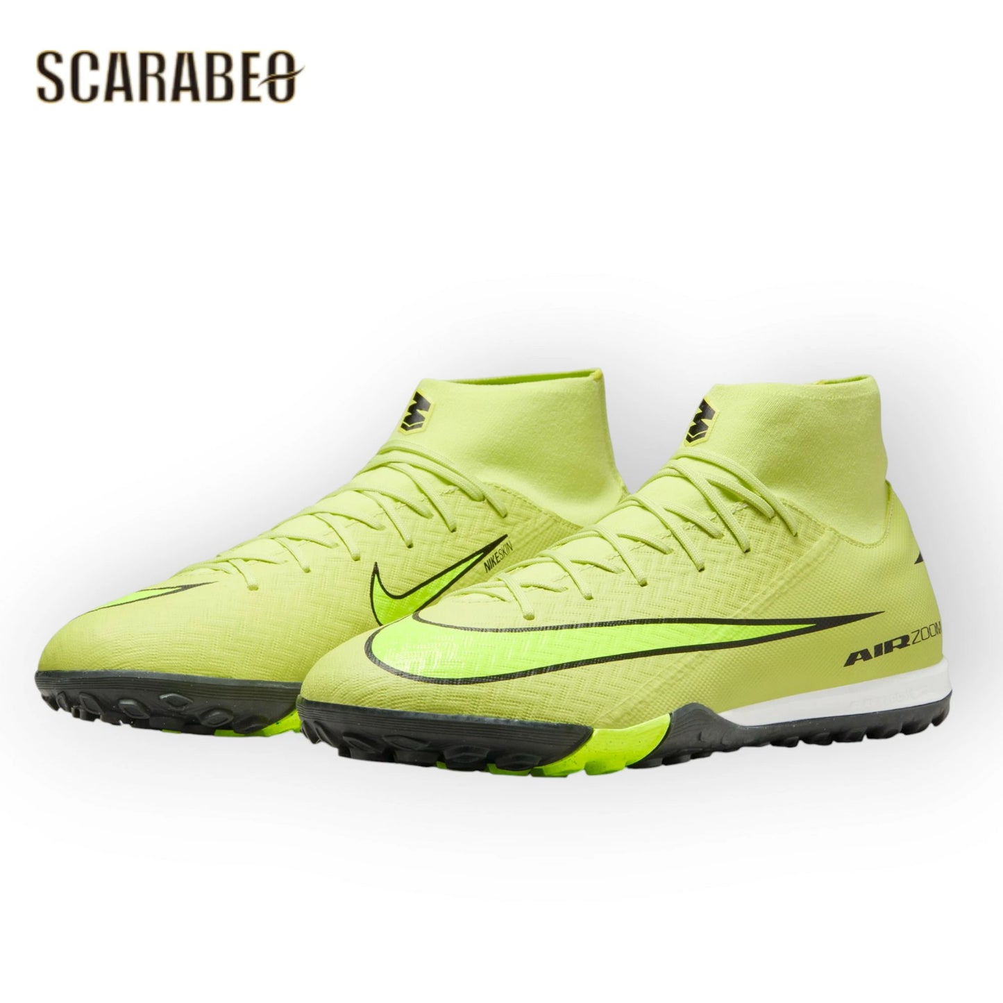ナイキ NIKE ズーム マーキュリアル スーパーフライ 10 アカデミー TF MAX VOLTAGE PACK サッカートレーニングシューズ ターフ 土グラウンド メンズ ジュニア 軽量 瞬発力 爆発的プレー fq8331-300