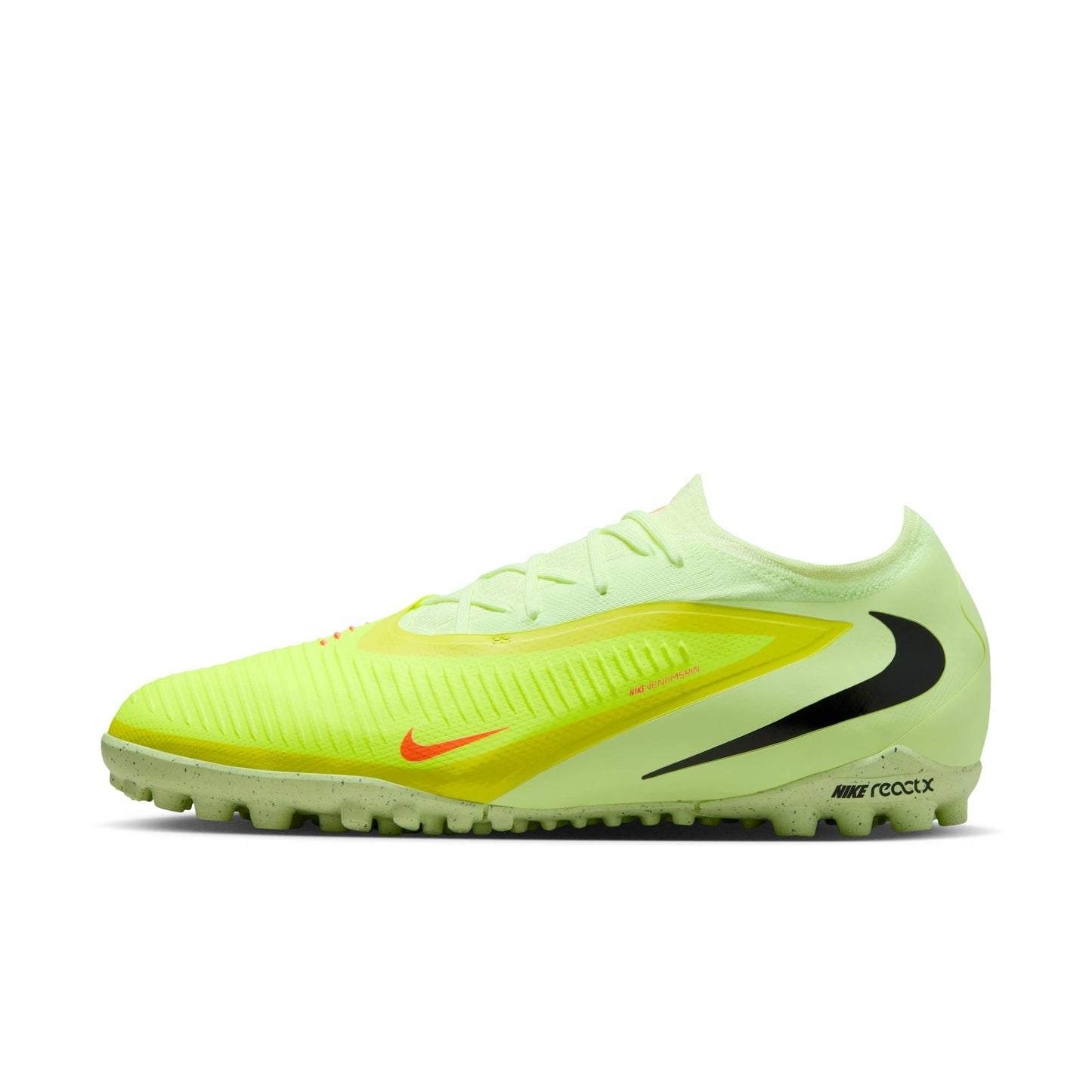ナイキ NIKE リアクト ファントム GX II PRO TF HJ4123-800 MAX VOLTAGE PACK サッカートレーニングシューズ ターフ 土グラウンド メンズ ジュニア ハイパークリムゾン/ブラック/ライムライト 高精度 シュート hj4123-800