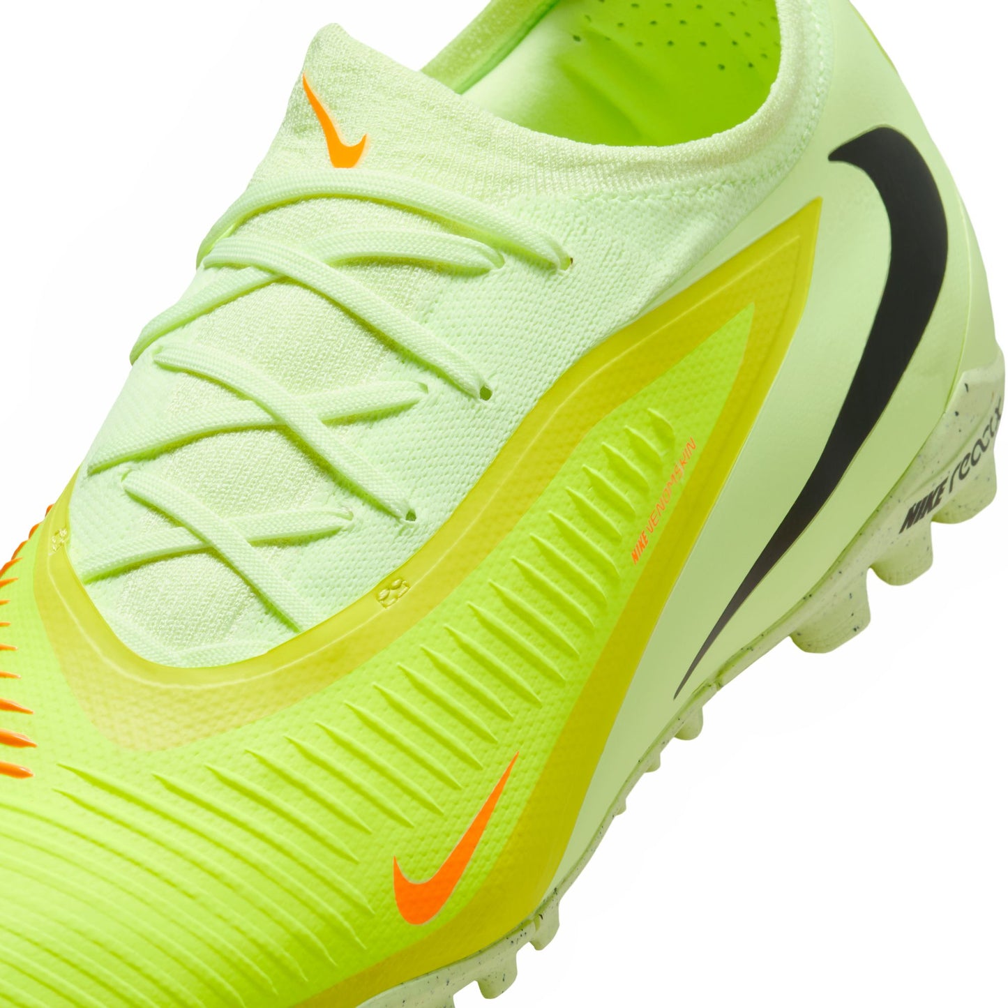 ナイキ NIKE リアクト ファントム GX II PRO TF HJ4123-800 MAX VOLTAGE PACK サッカートレーニングシューズ ターフ 土グラウンド メンズ ジュニア ハイパークリムゾン/ブラック/ライムライト 高精度 シュート hj4123-800