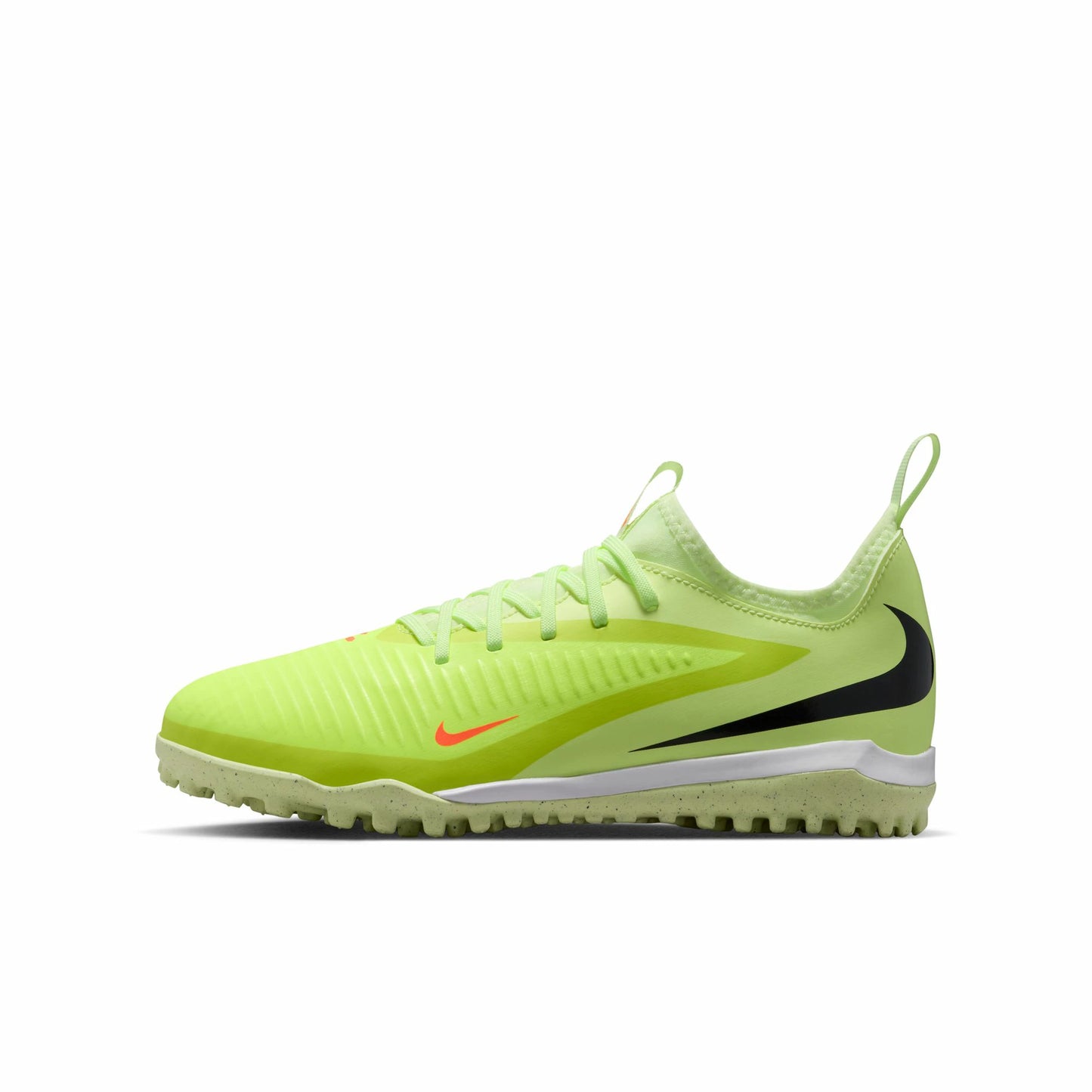 ナイキ NIKE ジュニア ファントム 6 LOW アカデミー TF HQ2038-800 MAX VOLTAGE PACK サッカートレーニングシューズ 人工芝・土対応 キッズ Jr 子供用 ハイパークリムゾン/ブラック/ライムライト 精度向上 hq2038-800