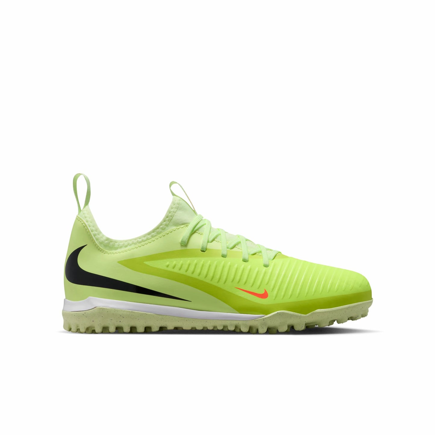 ナイキ NIKE ジュニア ファントム 6 LOW アカデミー TF HQ2038-800 MAX VOLTAGE PACK サッカートレーニングシューズ 人工芝・土対応 キッズ Jr 子供用 ハイパークリムゾン/ブラック/ライムライト 精度向上 hq2038-800