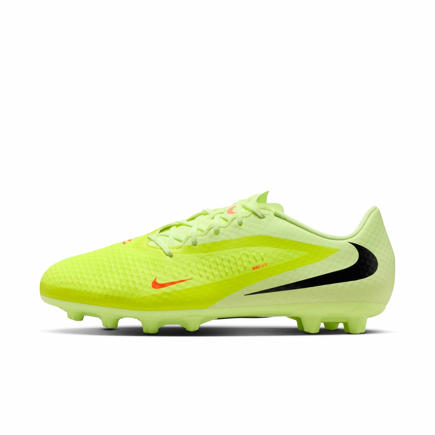 ナイキ NIKE ファントム 6 LOW アカデミー HG HQ2318-800 MAX VOLTAGE PACK サッカースパイク 土・天然芝 メンズ 高精度 シュート向上 ハイパークリムゾン/ブラック/ライムライト hq2318-800