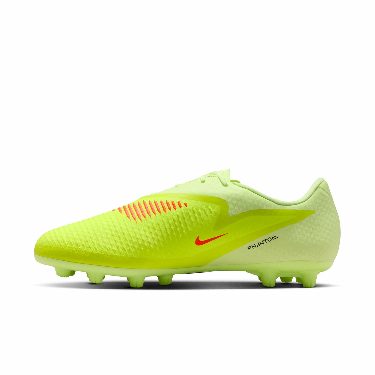 ナイキ NIKE ファントム 6 LOW アカデミー HG HQ2318-800 MAX VOLTAGE PACK サッカースパイク 土・天然芝 メンズ 高精度 シュート向上 ハイパークリムゾン/ブラック/ライムライト hq2318-800