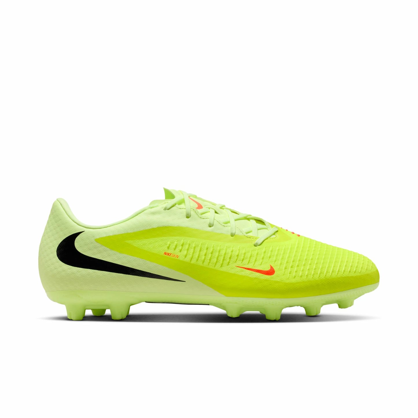 ナイキ NIKE ファントム 6 LOW アカデミー HG HQ2318-800 MAX VOLTAGE PACK サッカースパイク 土・天然芝 メンズ 高精度 シュート向上 ハイパークリムゾン/ブラック/ライムライト hq2318-800
