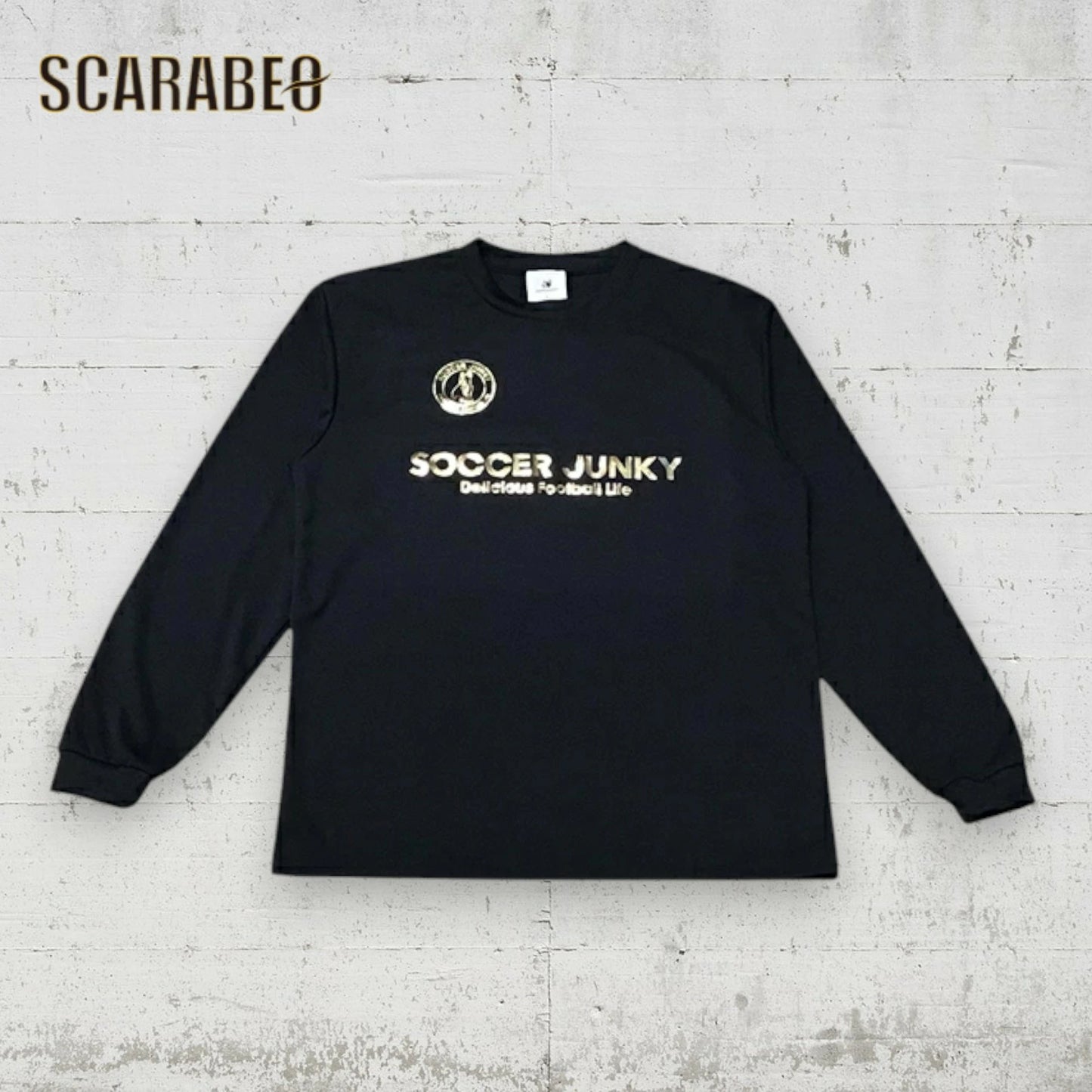 サッカージャンキー SoccerJunky ジュニア ドライ長袖Tシャツ SJ25D01V サッカー フットサル ロングスリーブ トレーニングウェア 25AW sj25d01v