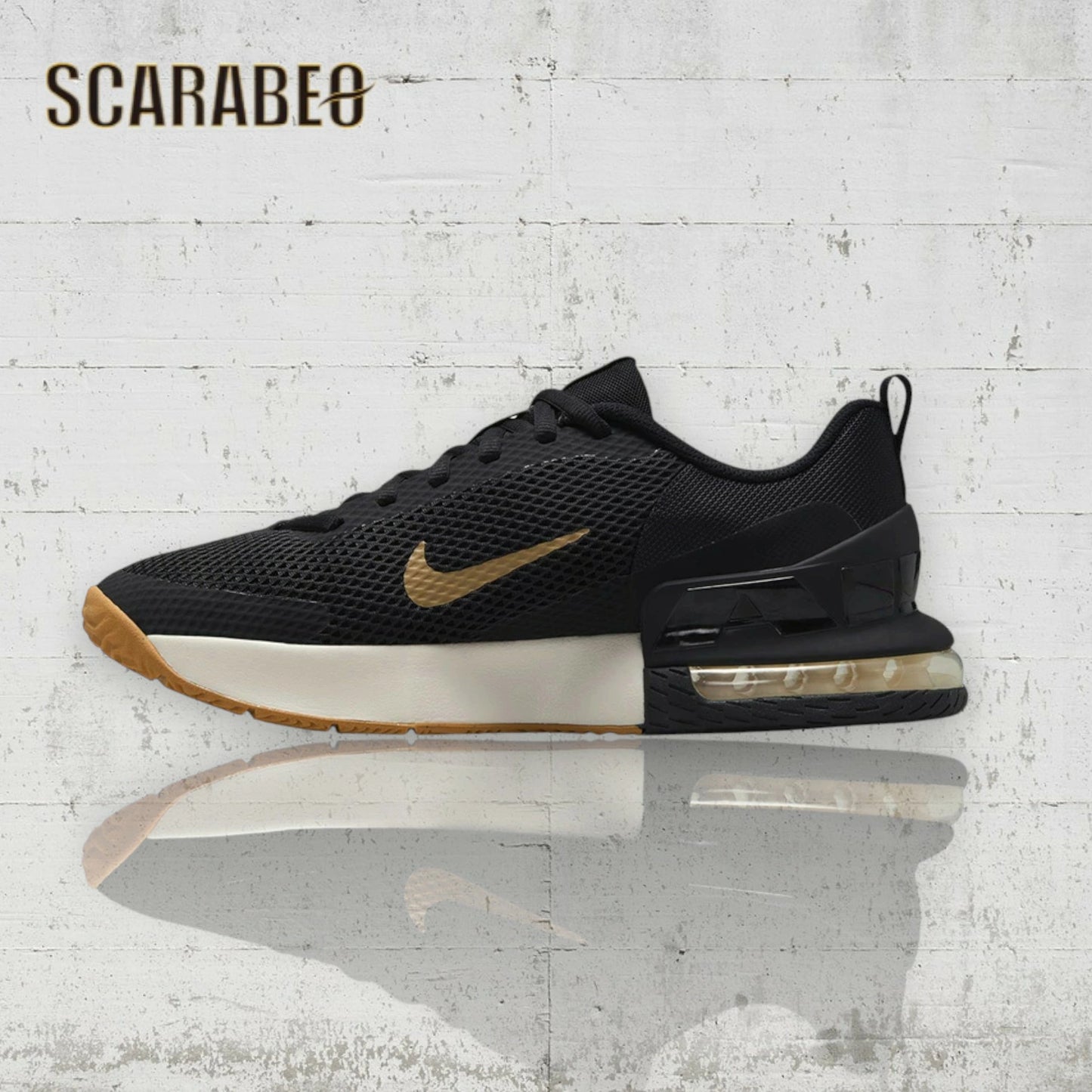NIKE ナイキ エア マックス アルファ トレーナー 6 メンズ ワークアウトシューズ AIR MAX トレーニング ジム シューズ FQ1833-012 ブラック パラシュートベージュ fq1833-012