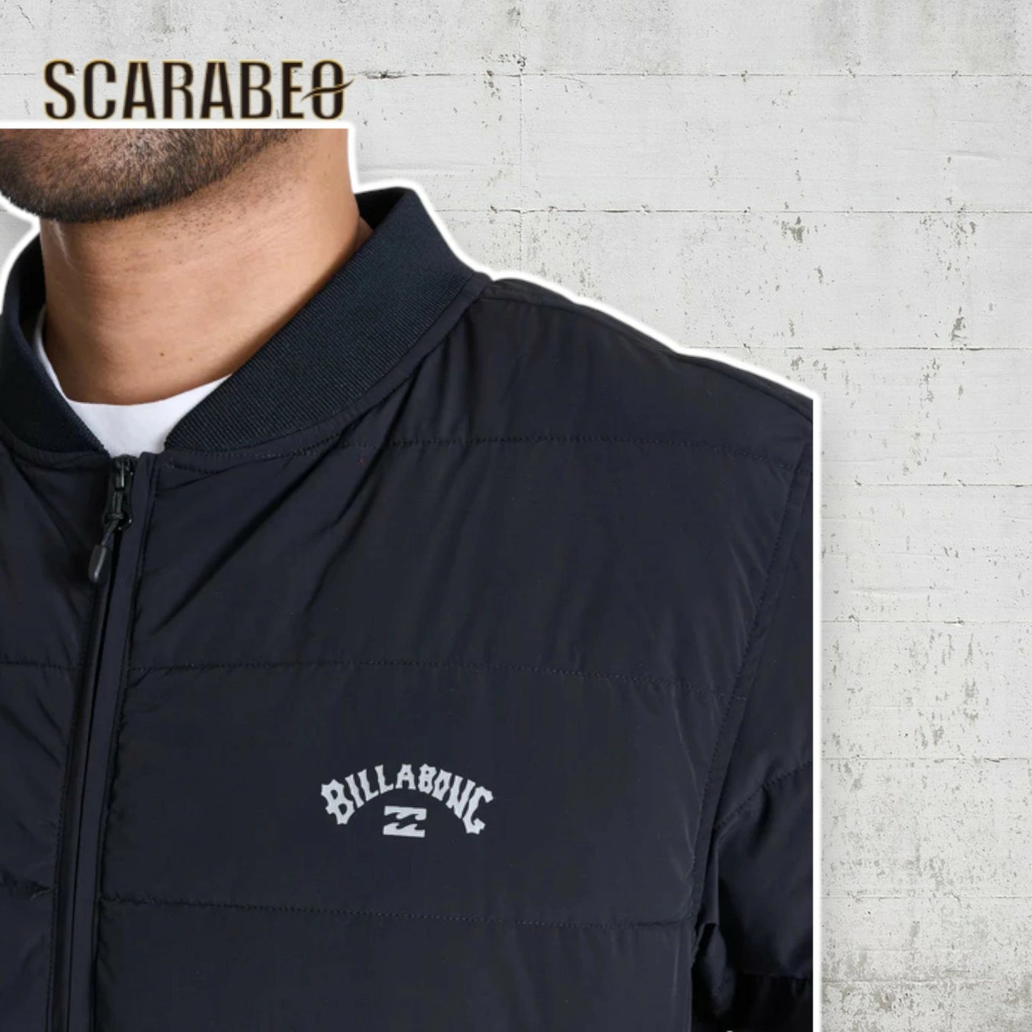 BILLABONG メンズ A/DIV. PUFF JK パフジャケット ナイロンリップストップ 中綿 グラフェン 軽量 保温 アウトドア BLK 2025秋冬モデル BF012753 bf012753