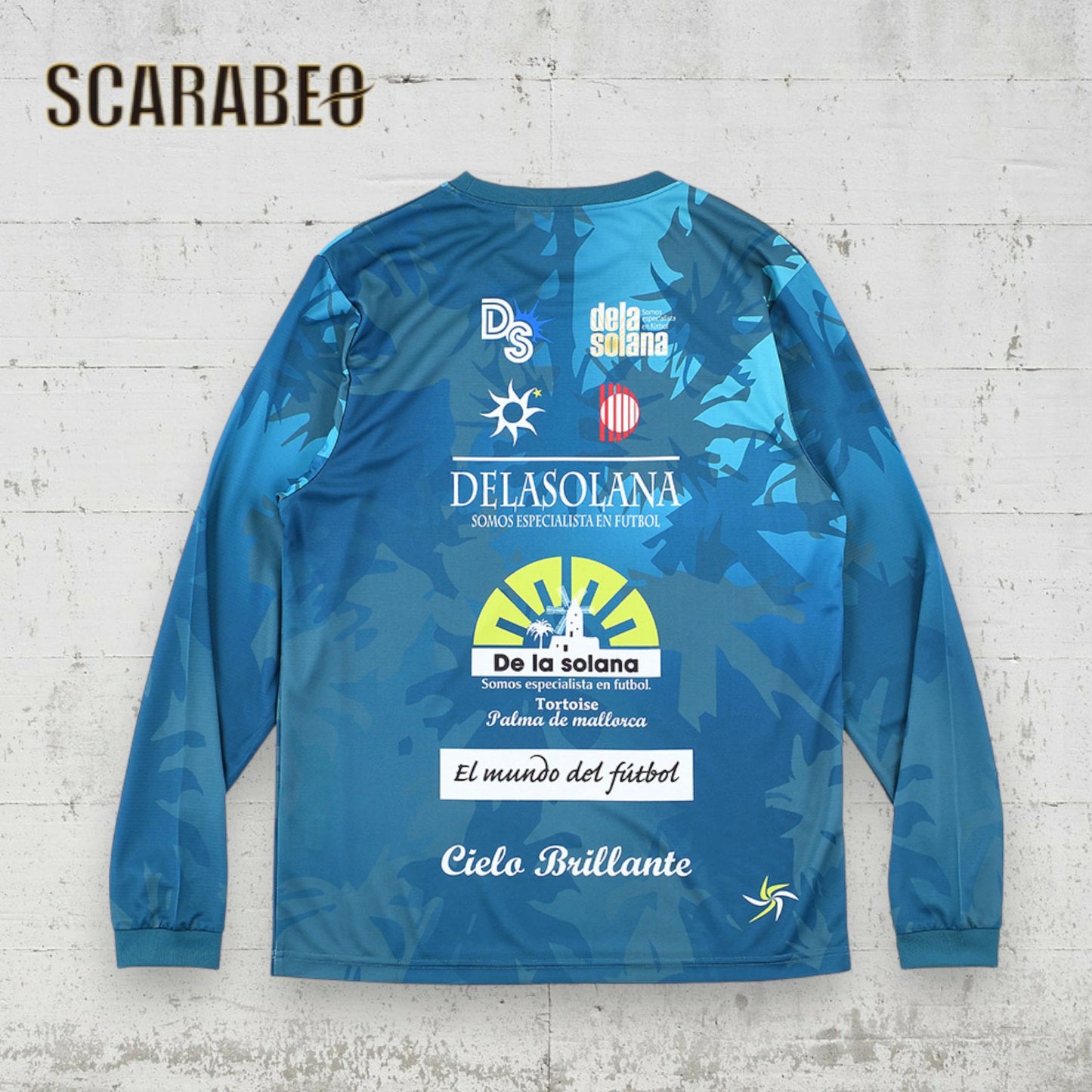 De la solana デラソラーナ 長袖 ロングTシャツ DS25F40 ドライ 吸汗速乾 メンズ トレーニング シャツ サッカー フットサル ウェア 2025年秋冬モデル ds25f40