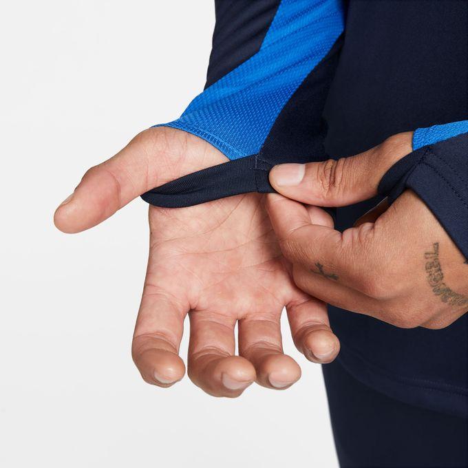 ナイキ メンズ サッカーウェア DF アカデミー ドリルトップ 長袖 プラクティスシャツ DR1352-451 NV/オブシディアン/ロイヤルブルー/ホワイト NIKE Dri-FIT トレーニングウェア 練習着 dr1352-451