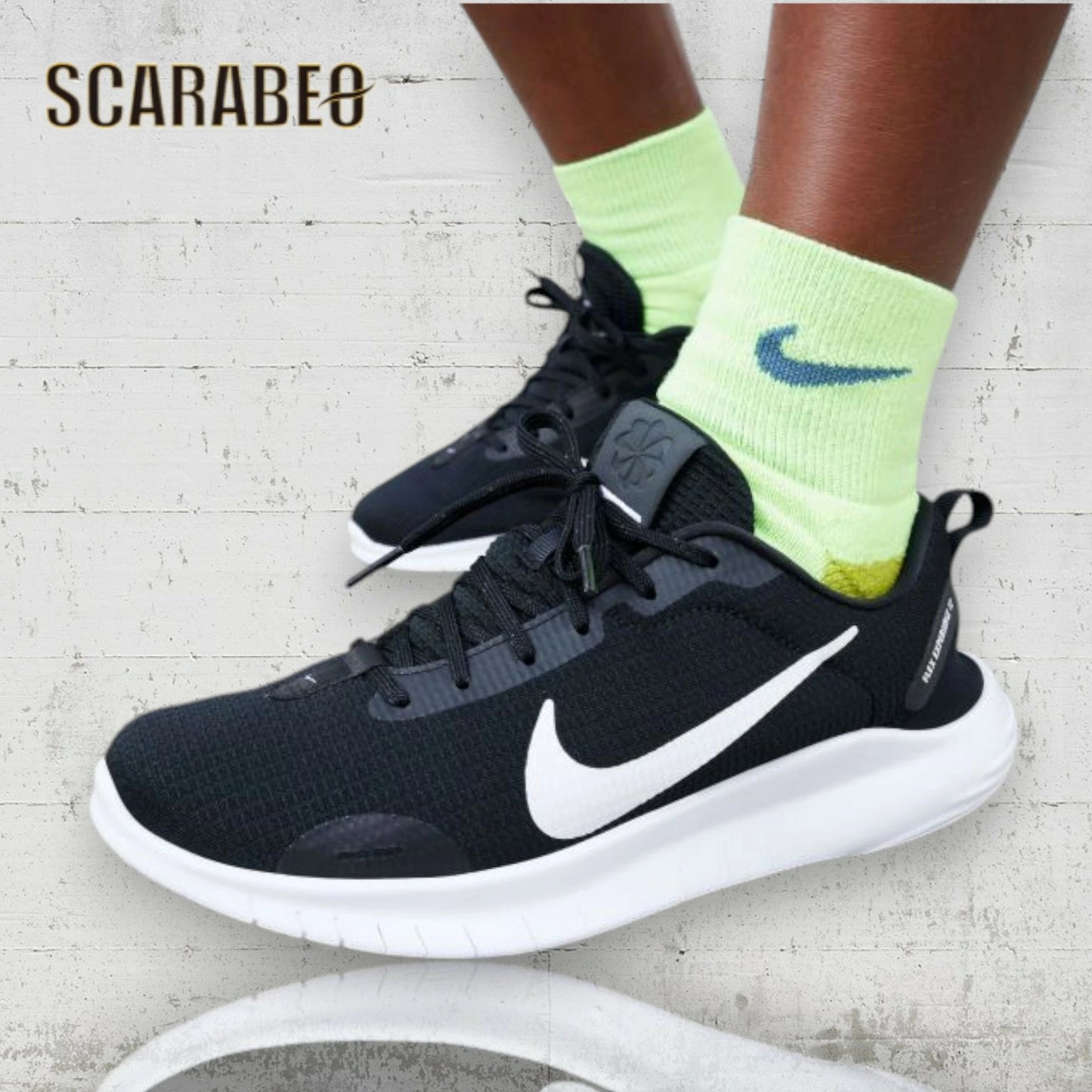 ナイキ NIKE フレックス エクスペリエンス ラン 12 DV0746-004 ウィメンズ ランニングシューズ レディース スニーカー 黒 白 ジム トレーニング FLEX EXPERIENCE RN 12 dv0746-004