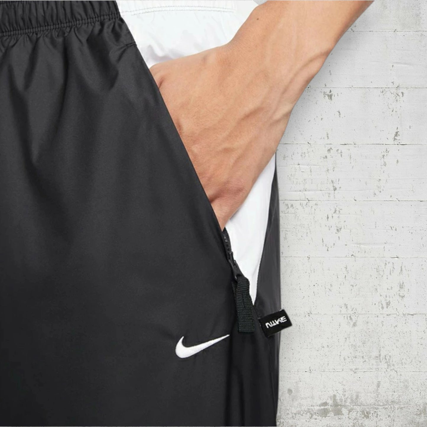 ナイキ NIKE サッカー ピステパンツ メンズ COF RPL FB6440-010 軽量 撥水 トレーニングウェア ブラック/ホワイト サッカーパンツ fb6440-010