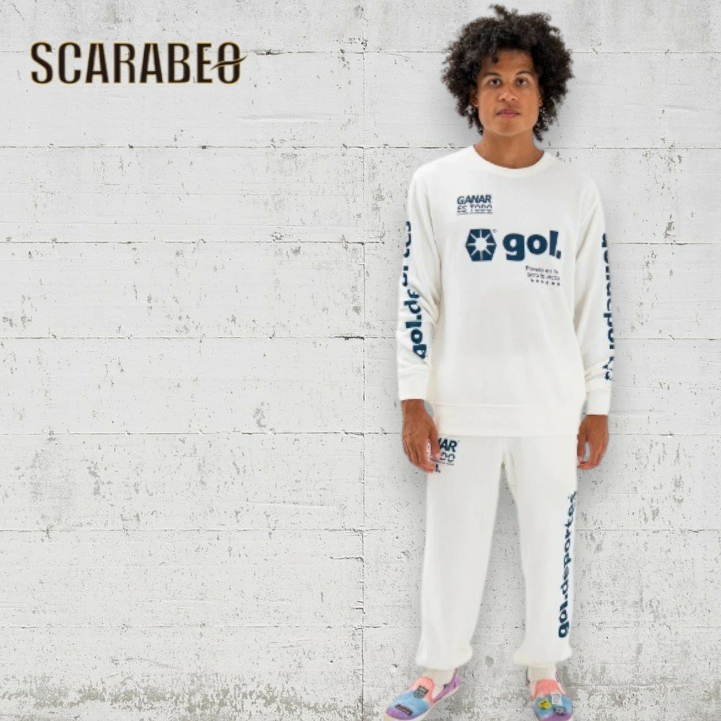 gol. ゴル LOGOS スウェットパンツ メンズ レディース ユニセックス ロングパンツ 軽量 スウェット 3シーズン対応 セットアップ対応 G597-020