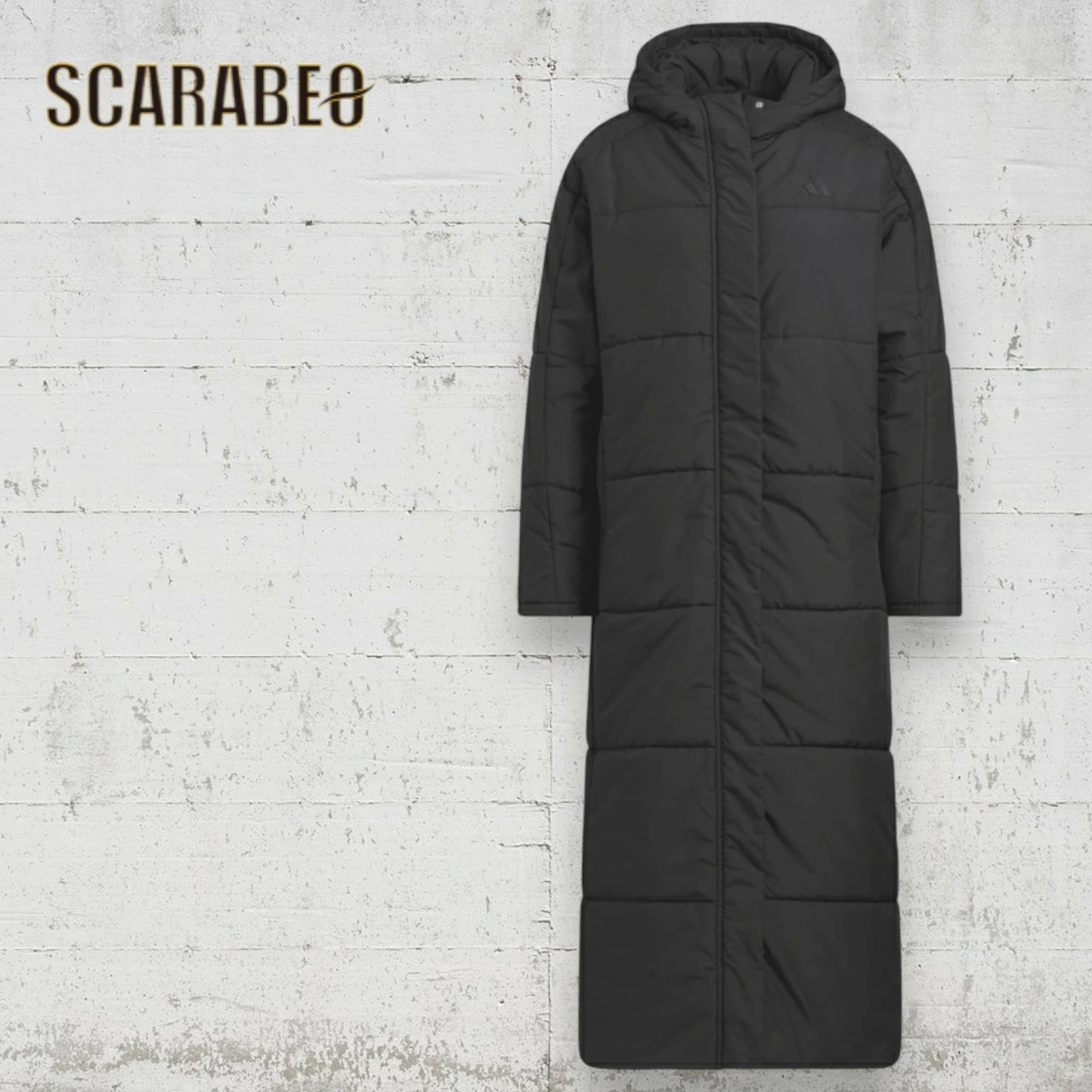 アディダス レディース W MH スーパーロング パデッドコート SX613-KA0968 ウルトラロング丈 中綿コート 保温 防寒 ルーズフィット adidas 冬用 アウター 重ね着対応 sx613-ka0968