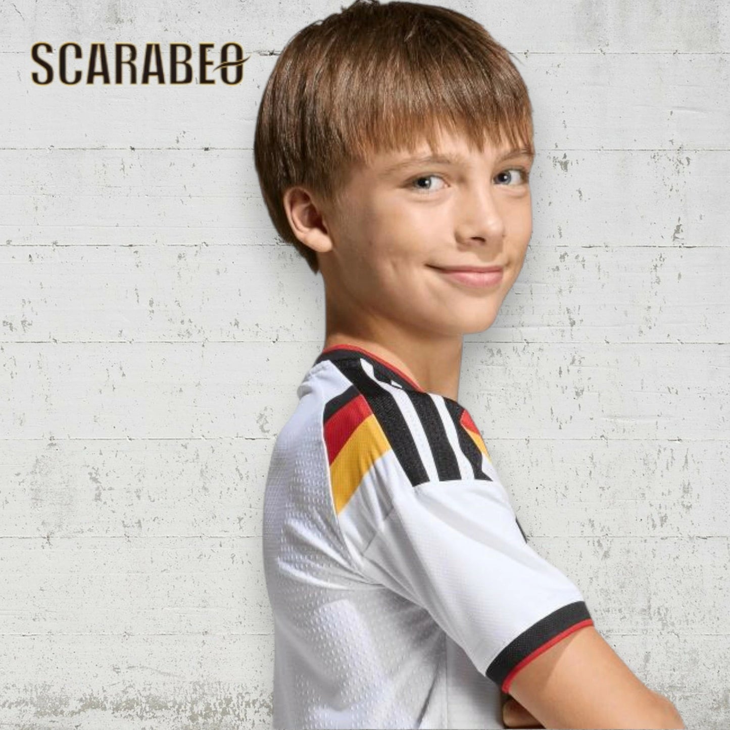 アディダス ジュニア ドイツ代表 2026 ホーム 半袖 レプリカ ユニフォーム キッズ 子供用 ZE926 adidas サッカー ホワイト 白 応援 観戦 ゲームシャツ ze926