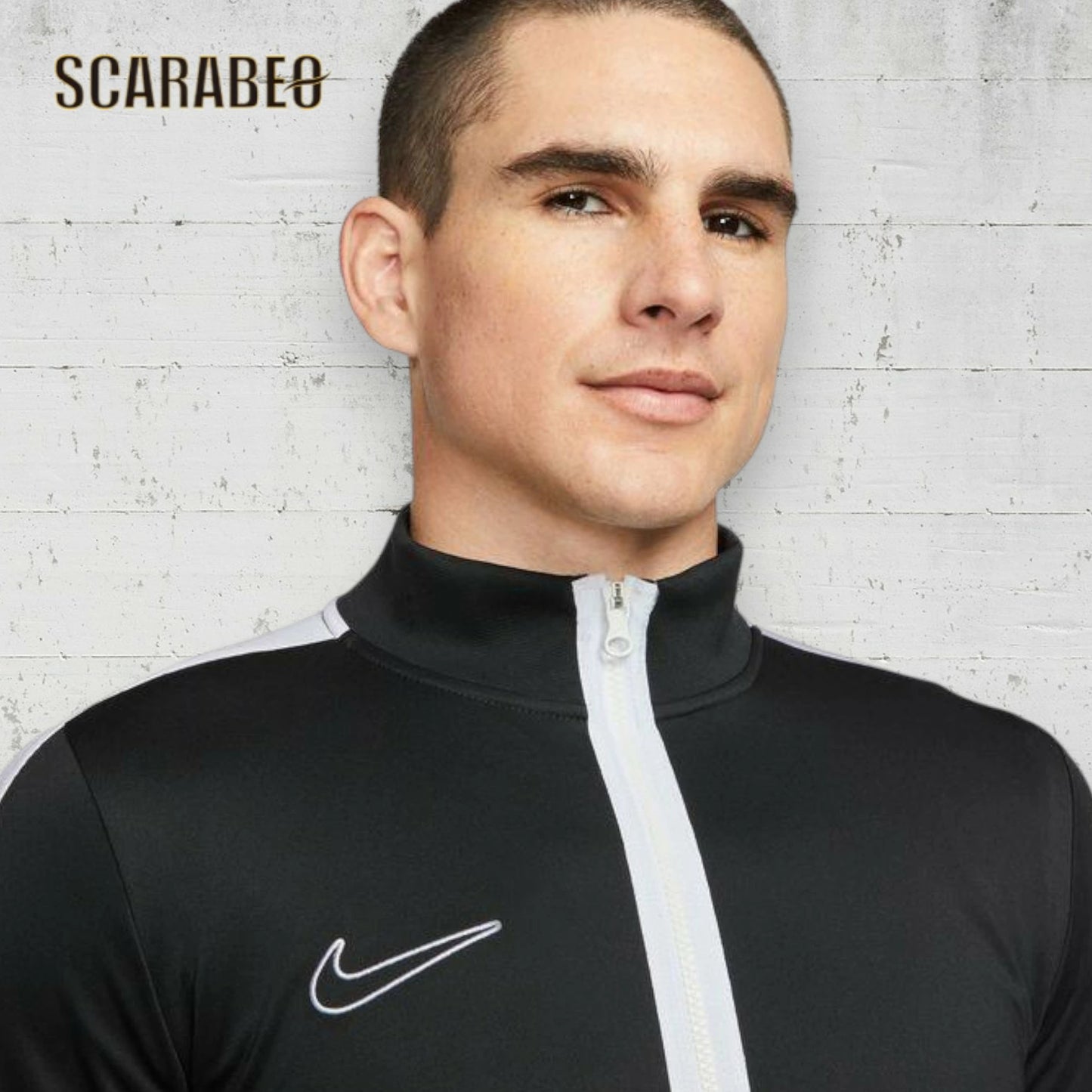 ナイキ NIKE メンズ サッカーウェア ピステトップ DF アカデミー トラックジャケット DR1681-010 Dri-FIT 吸汗速乾 ブラック ホワイト dr1681-010