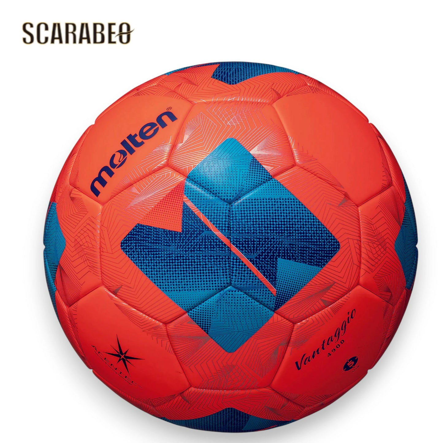 ヴァンタッジオ 4900 芝用 サッカーボール 5号球 人工皮革 F5N4900 中学生以上 ホワイト×ブルー f5n4900