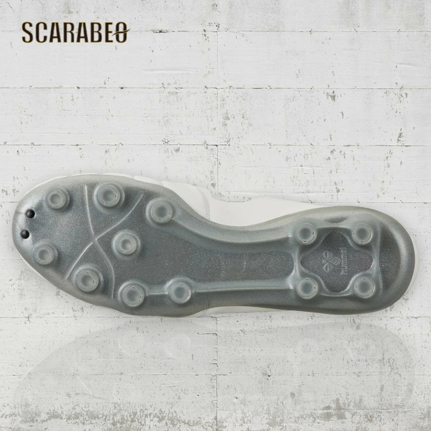 ヒュンメル ヴォラート3 SL PRO SUPERWIDE メンズ サッカースパイク ホワイト シルバー 4E 幅広 ナノフィットスキン has1245sw-1095