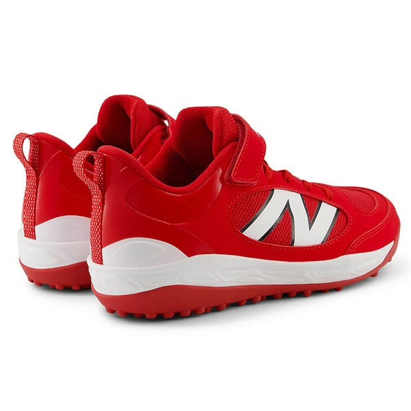 ニューバランス ジュニア トレーニングシューズ 3000v7 Youth Turf Trainer Red with White 面ファスナー Synthetic Leather メッシュ NB New Balance jt3000r7