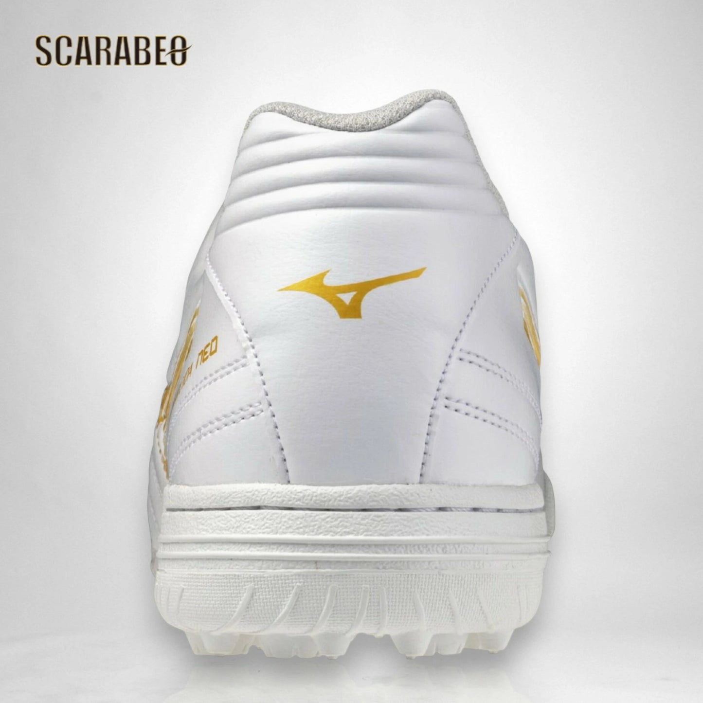 【予約販売】ミズノ MIZUNO モナルシーダNEO III SW AS トレーニングシューズ ユニセックス 4E スーパーワイド フットサル サッカー ホワイト×ゴールド 軽量 ゼログライド 人工皮革 ゴム底 p1gd262450