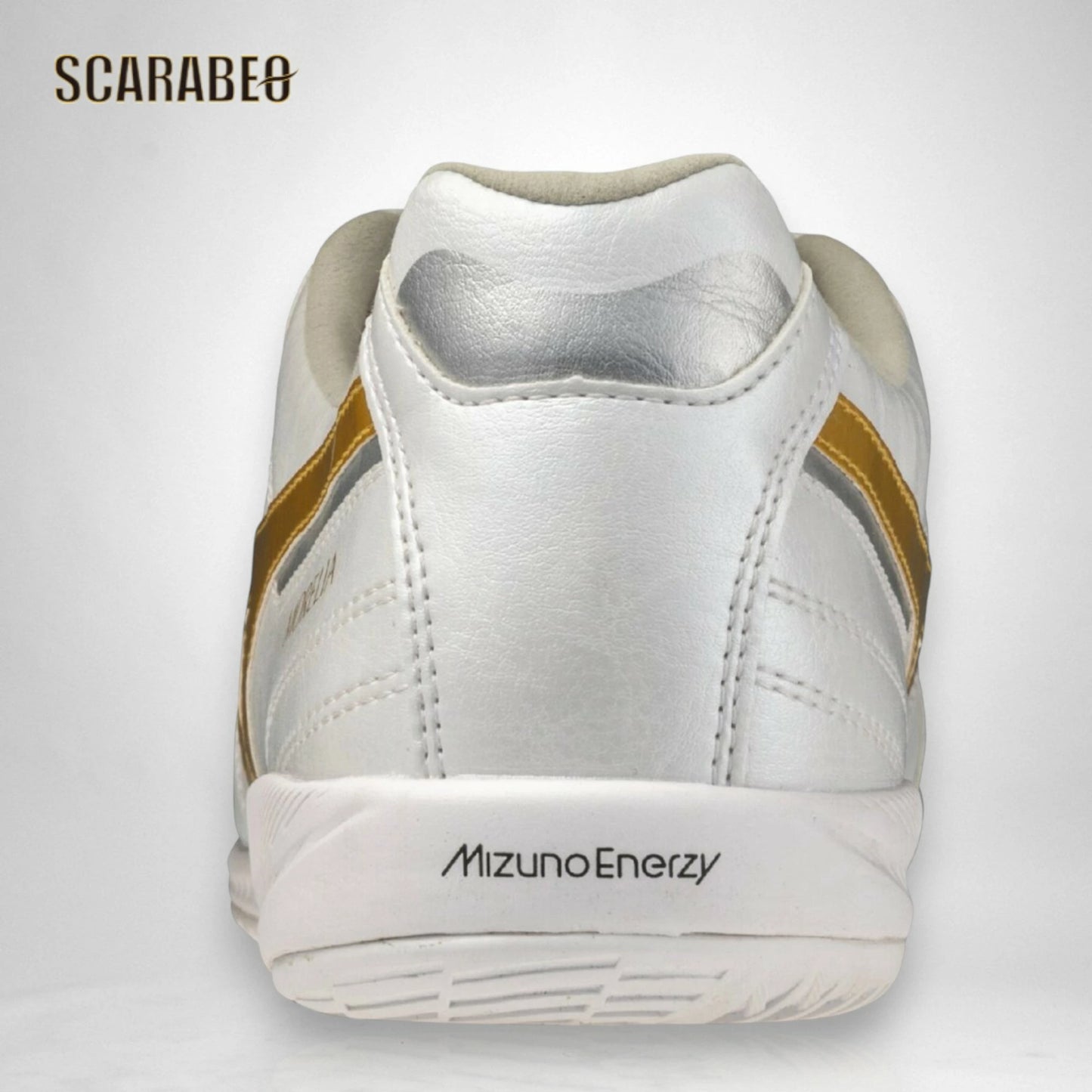 【予約販売】ミズノ モレリア SALA PRO IN ホワイト×ゴールド フットサルシューズ インドア コート用 マイクロファイバー人工皮革 ユニセックス q1ga261350