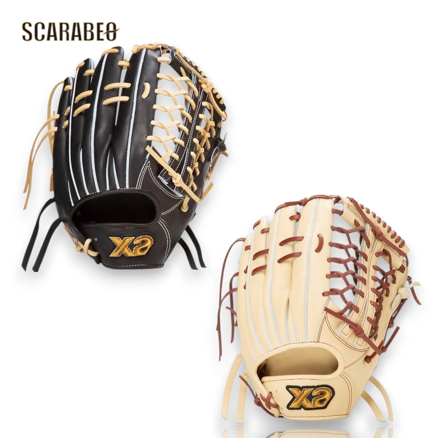 ザナックス XANAX 硬式グローブ トラストエックス 外野手用 OS1型 サイズ15 高校野球対応 日本製 STキップレザー 右投げ BHG25OS1X クオリティーブラック bhg250s1x-q90c94
