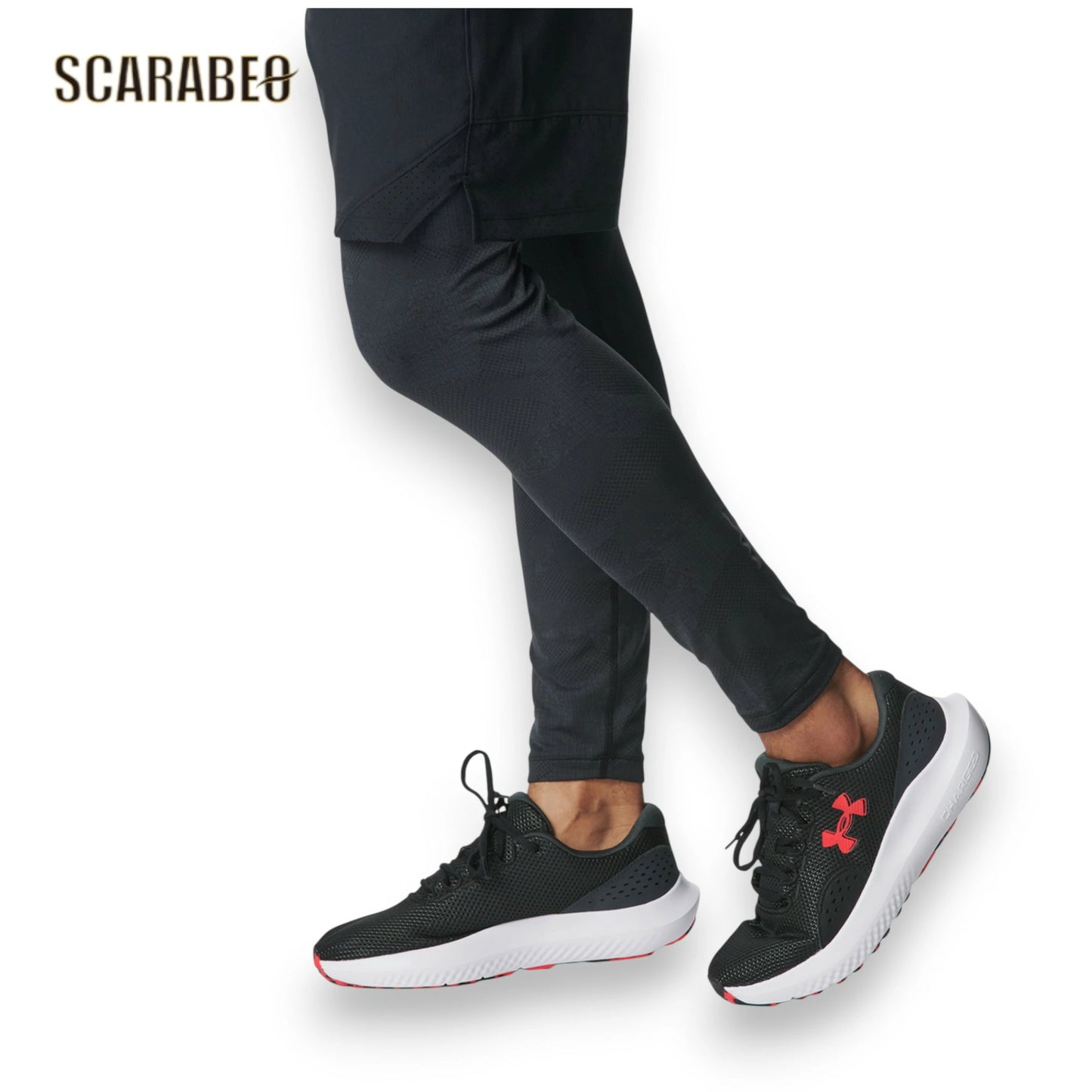 アンダーアーマー UA チャージド サージ 4 3027000 メンズ ランニングシューズ UNDER ARMOUR 軽量 クッション 通気性 3027000