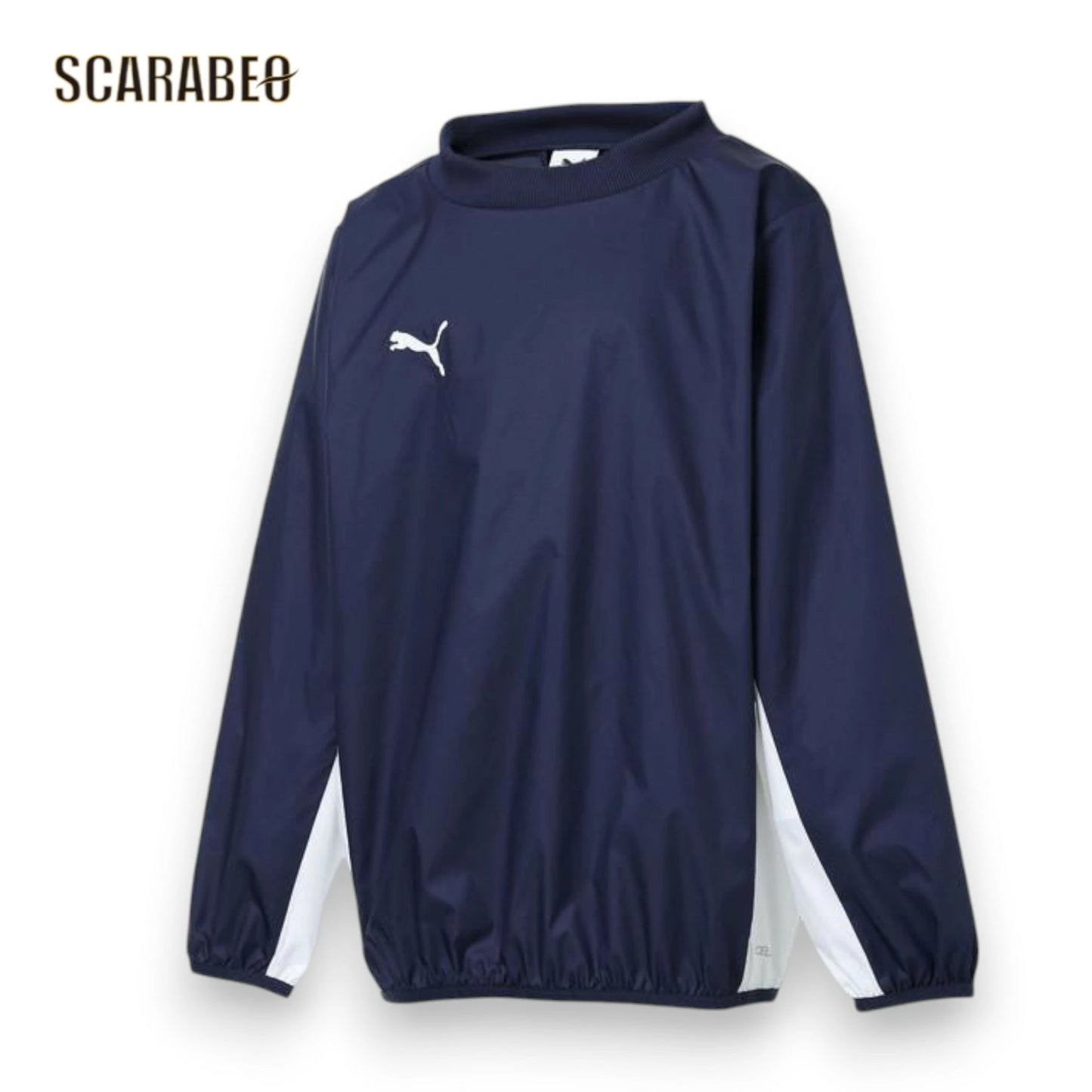 プーマ PUMA ジュニア INDIVILIGA ピステトップ 660806 サッカー フットサル トレーニングウェア 防風 WIND CELL 子供用 キッズ 練習着 ピステ 長袖 ブラック ネイビー 660806