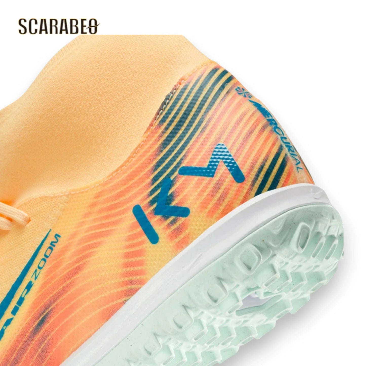 ナイキ ズーム マーキュリアル スーパーフライ 10 アカデミー KM TF FQ8333-801 メンズ サッカートレーニングシューズ NIKE エムバペ ターフ fq8333-801